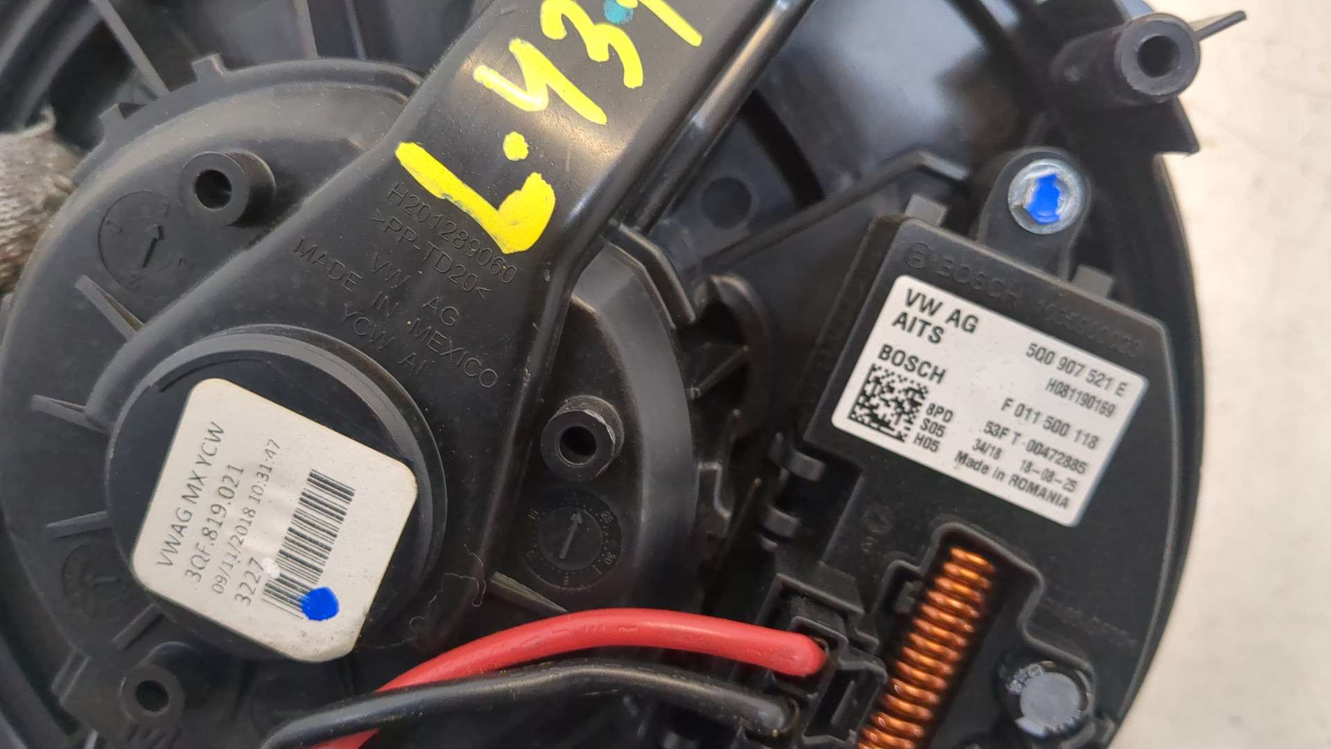 Моторчик печки