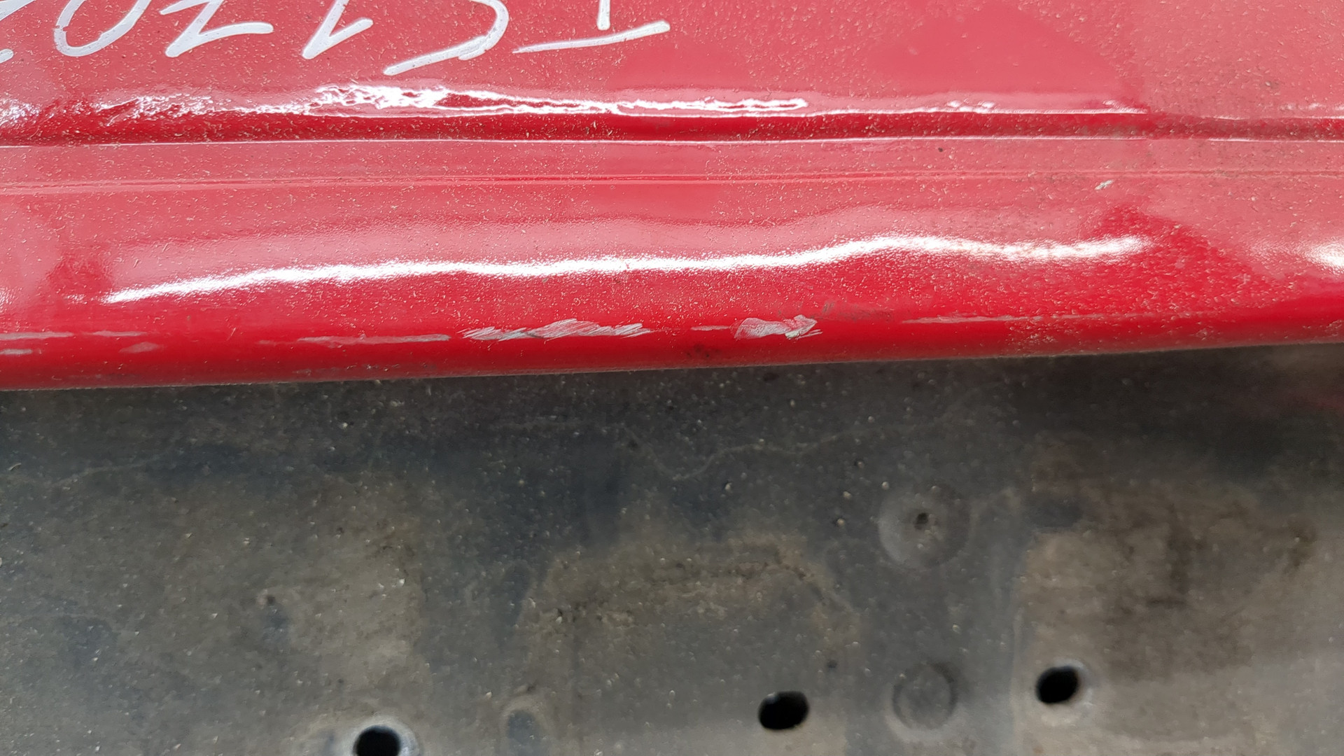 Крыло заднее левое