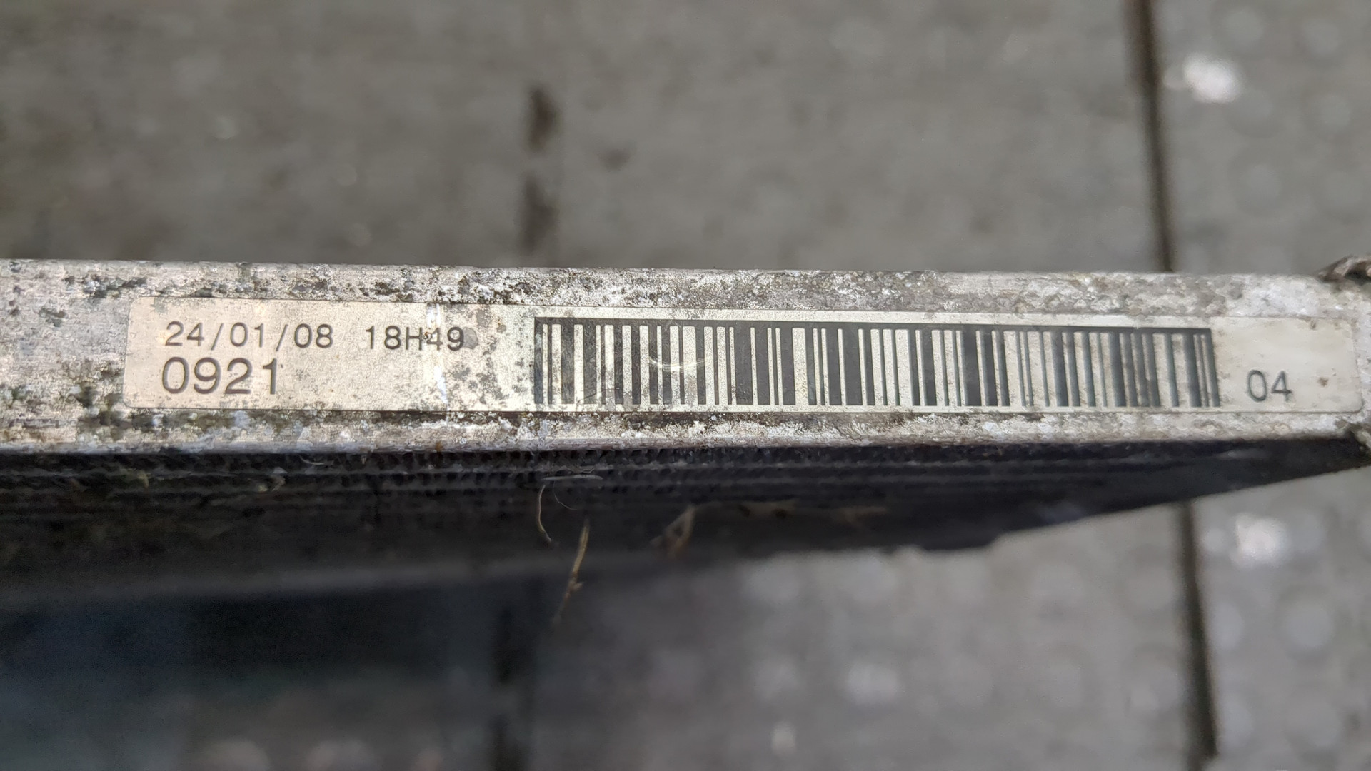 Радиатор кондиционера / конденсер