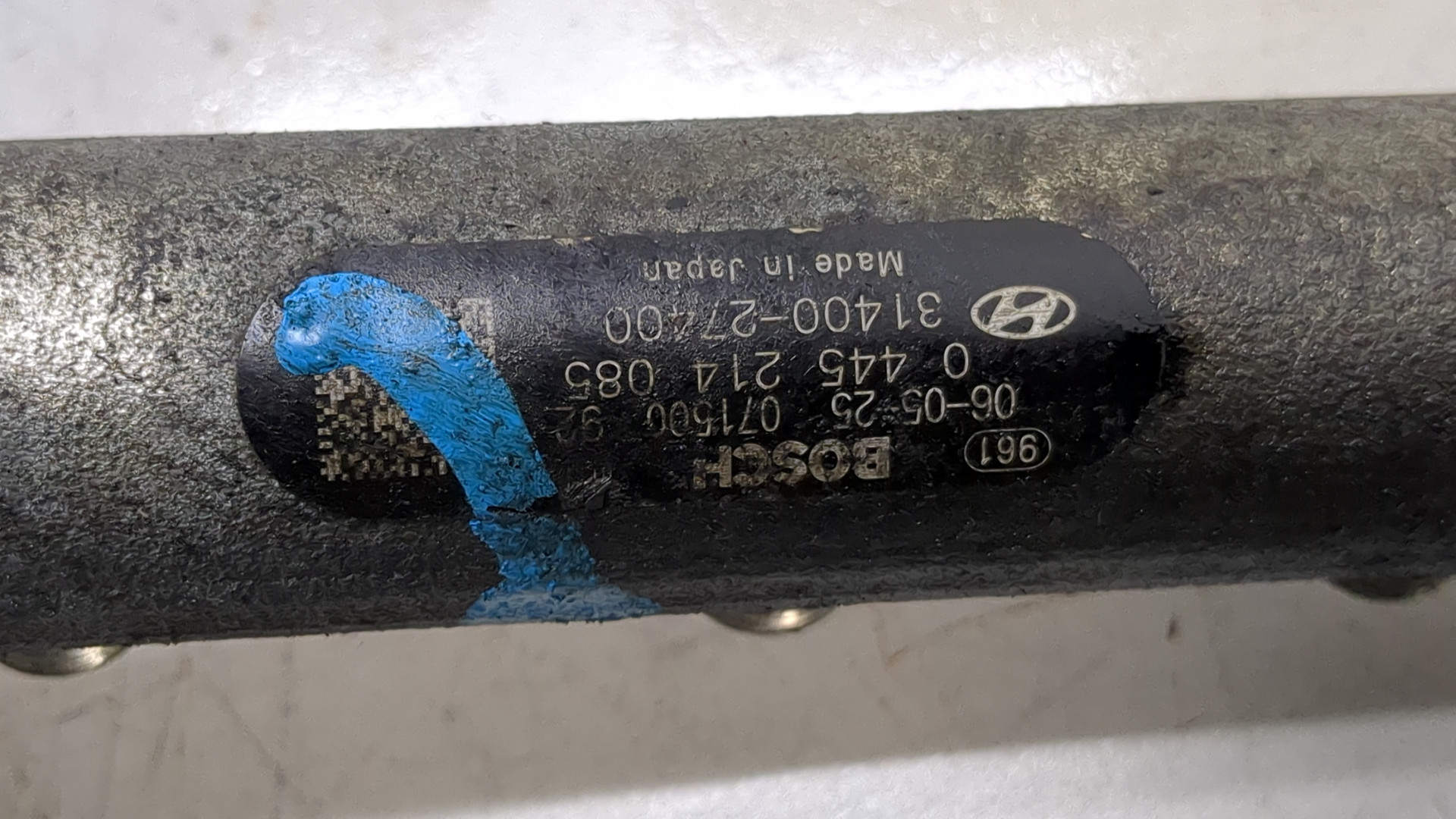 Рейка топливная (рампа)