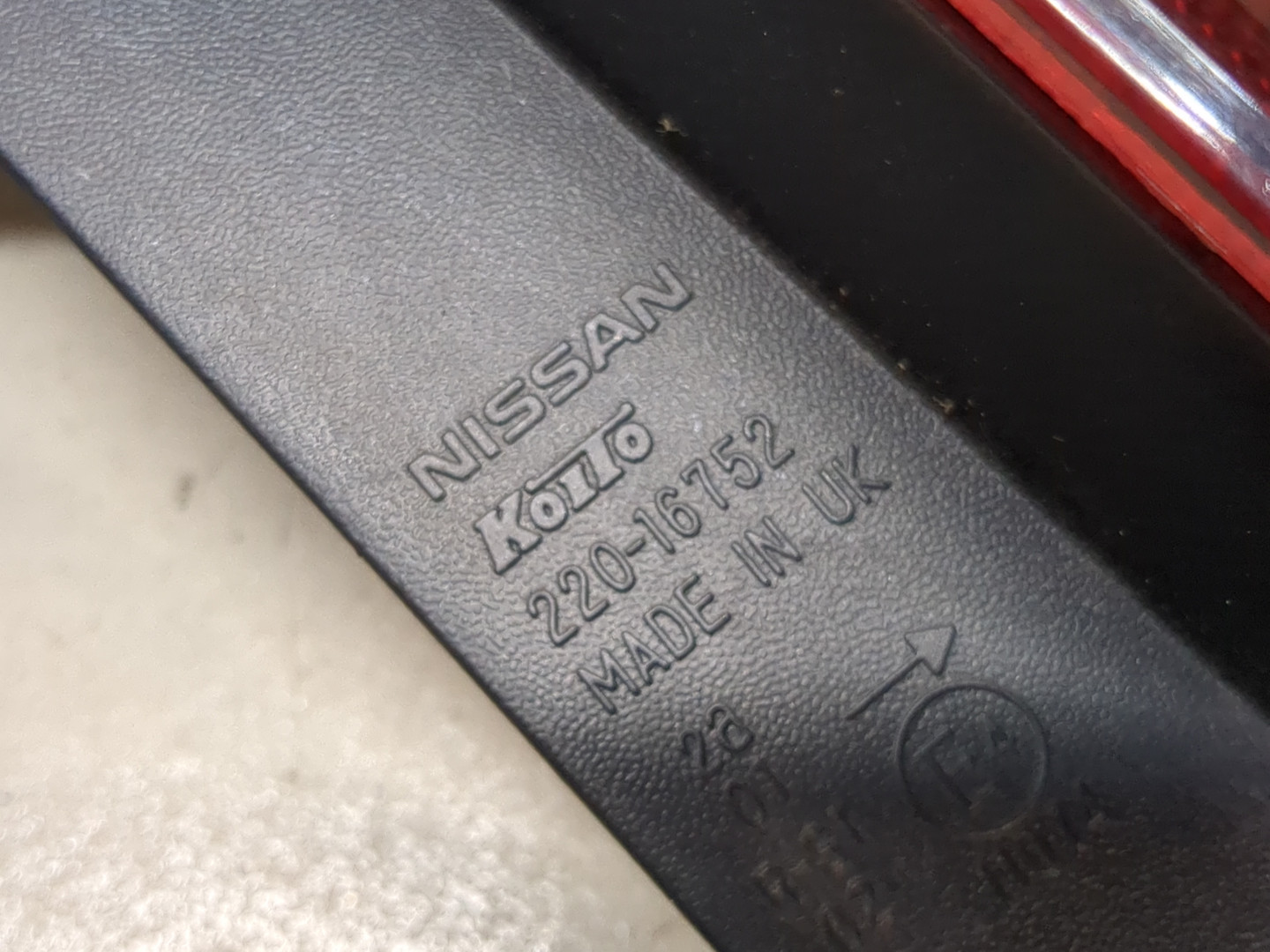 Фонарь задний правый