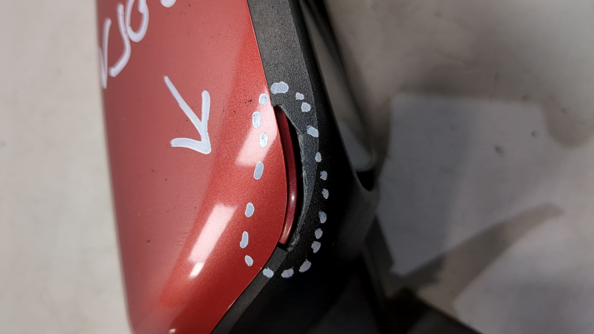 Зеркало правое электрическое