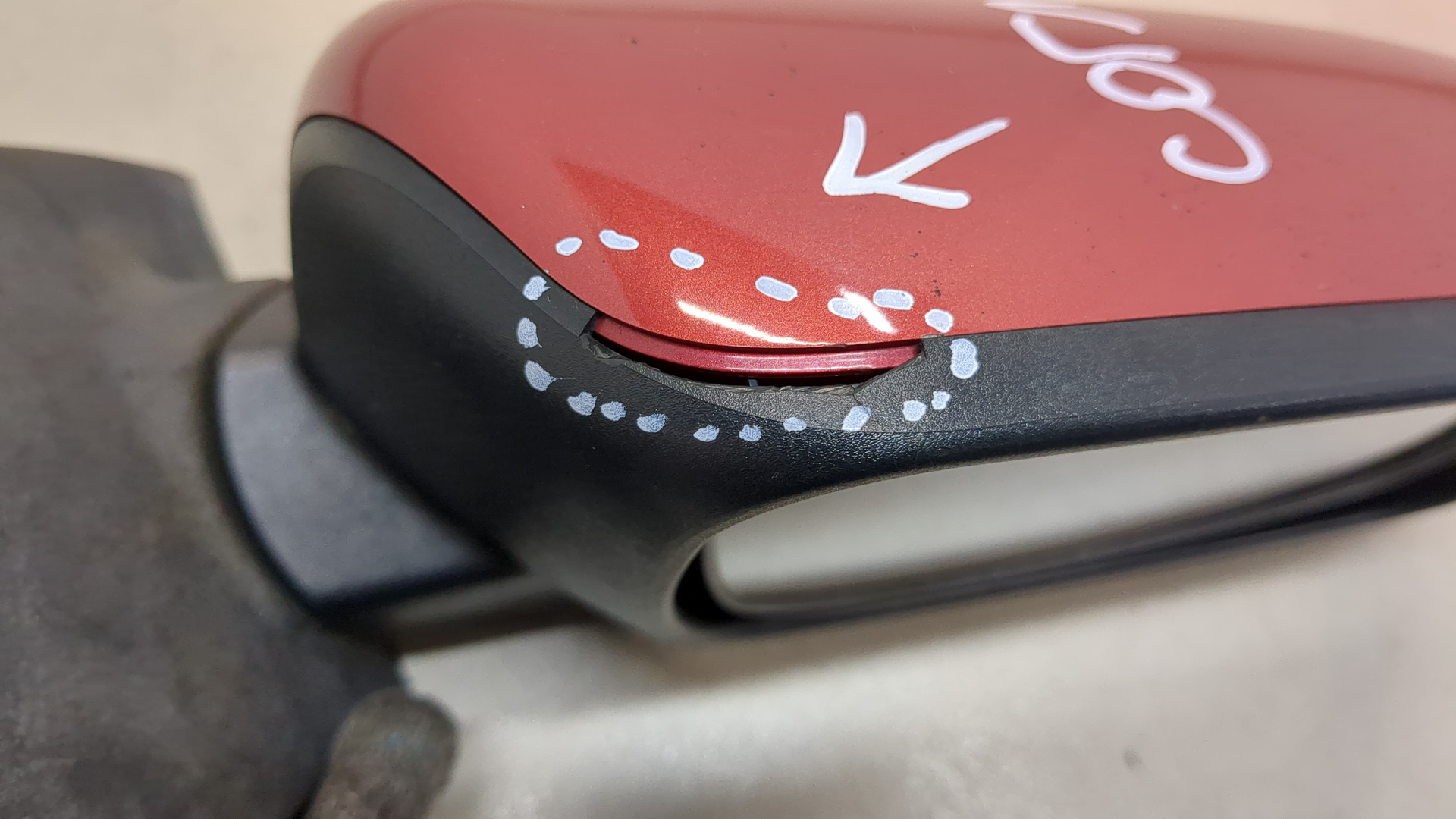 Зеркало правое электрическое