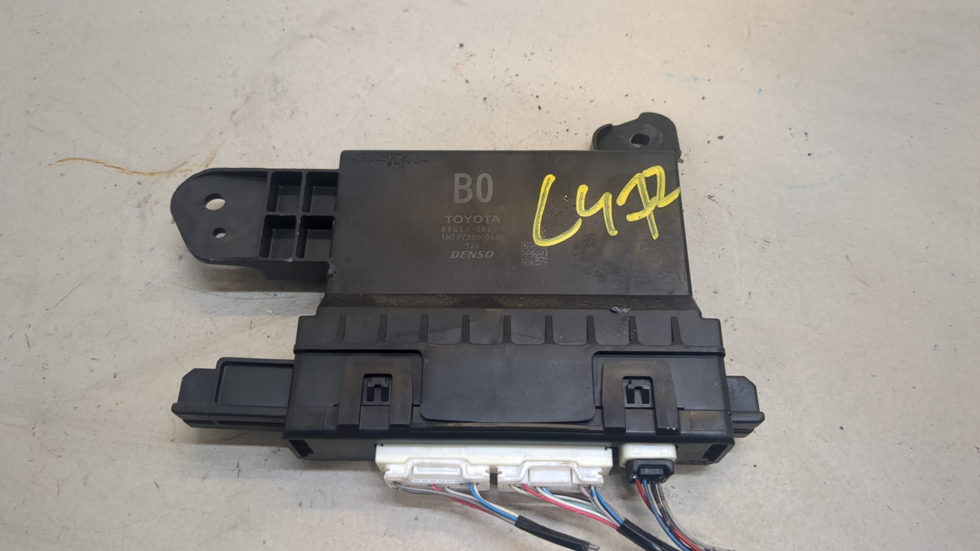 Блок управления климатической установкой