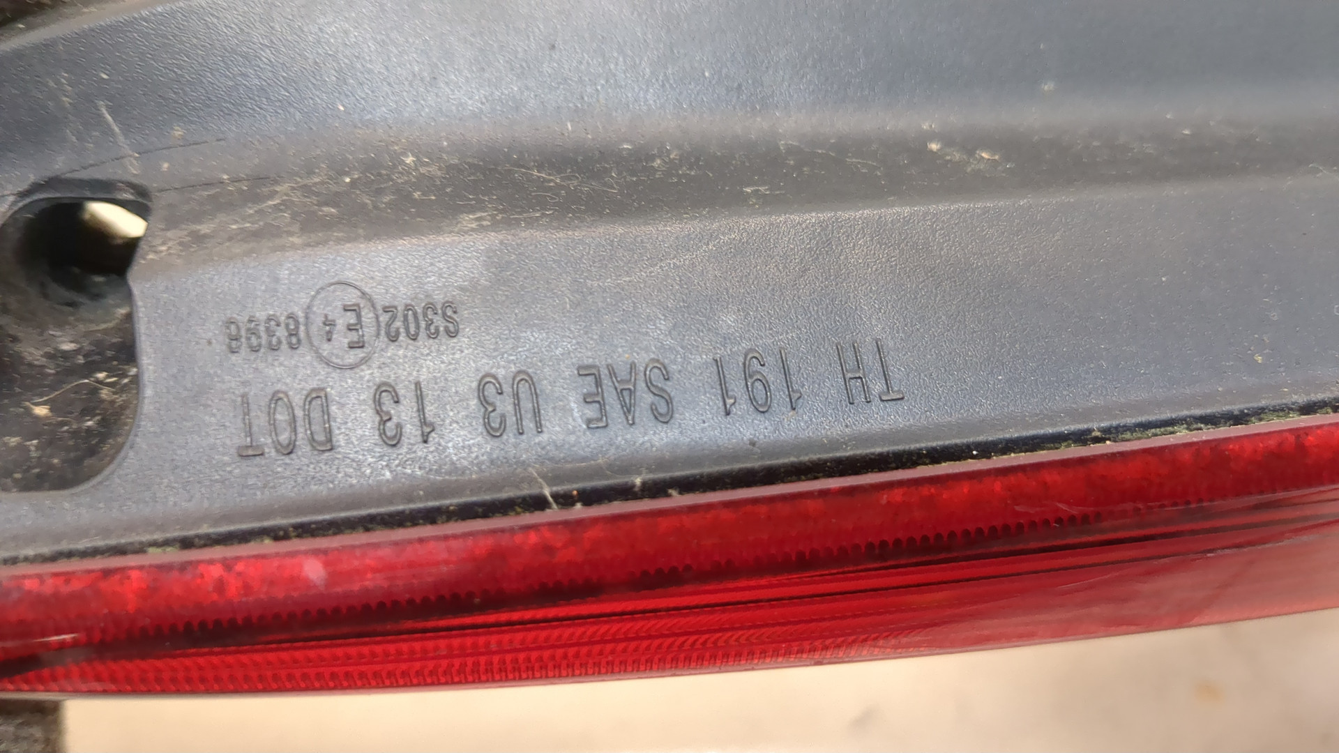 Фонарь задний (стоп сигнал)