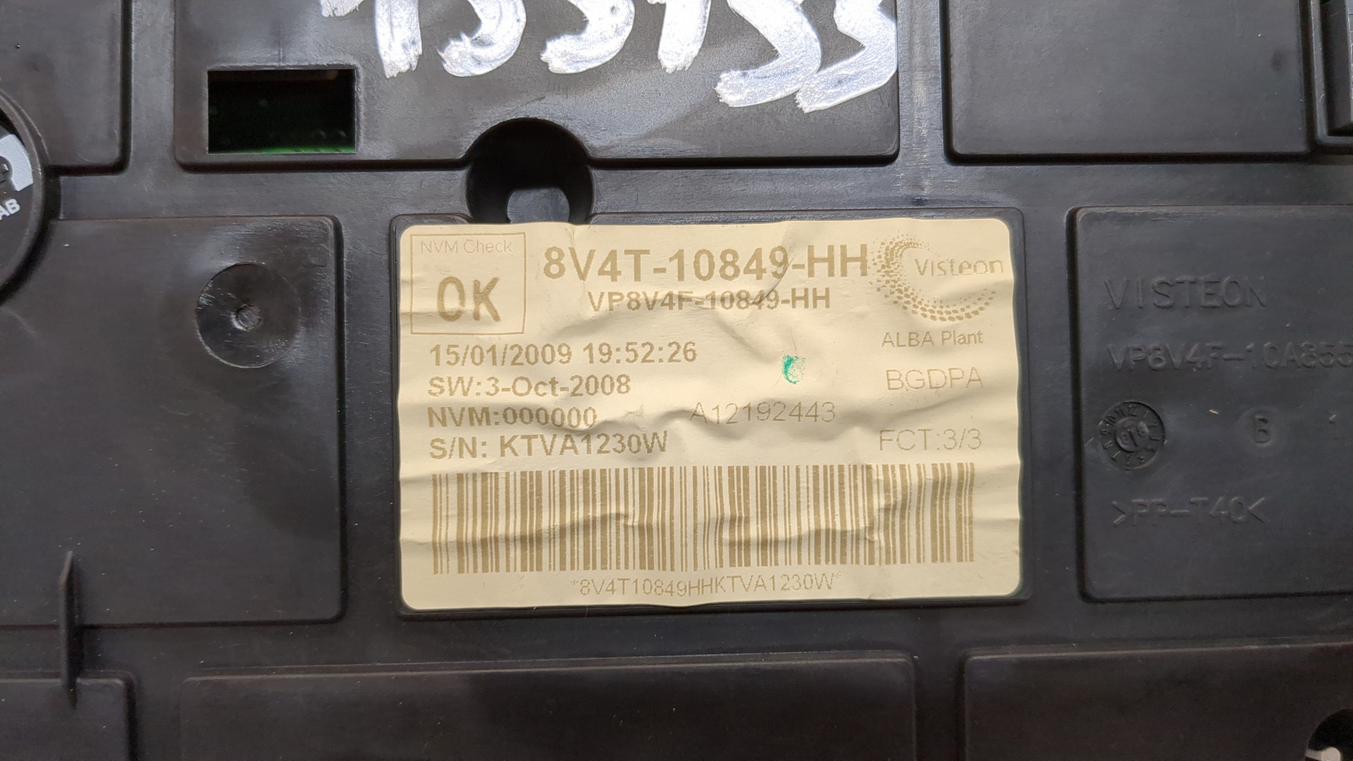 Панель приборов