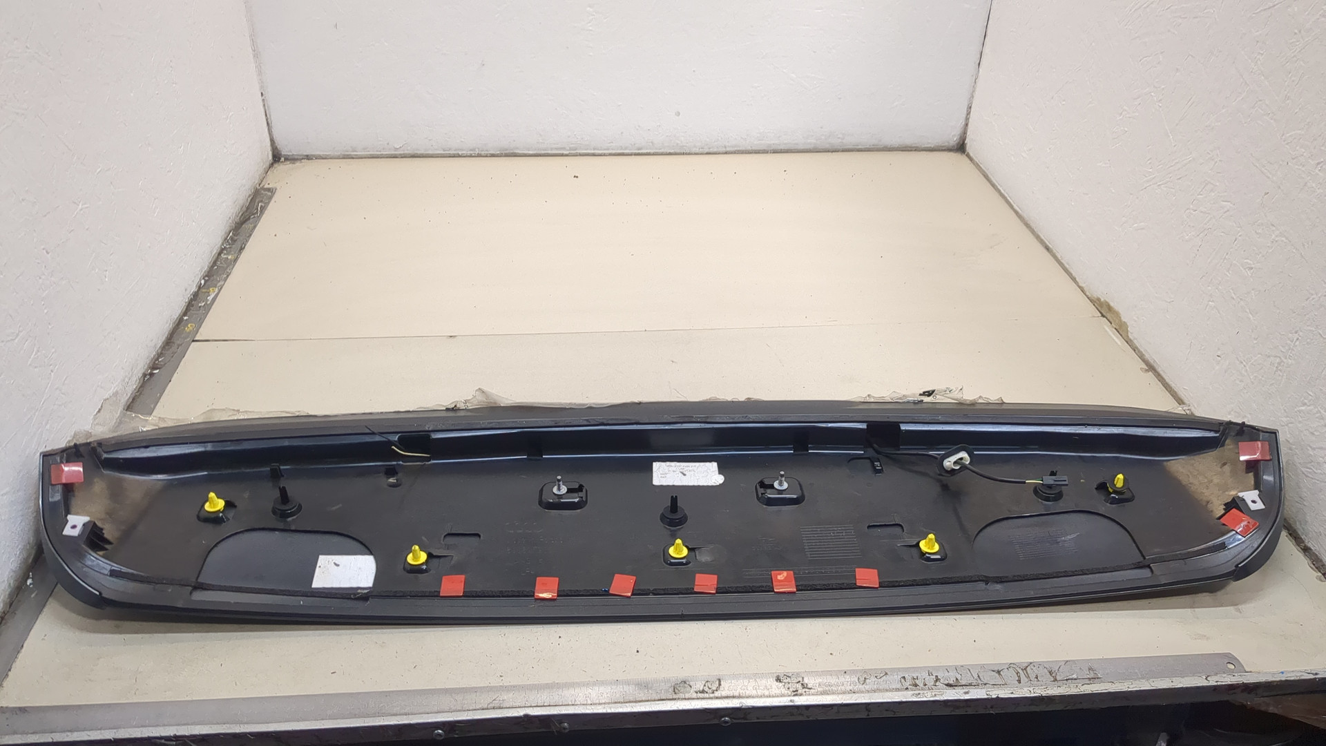 Спойлер переднего бампера