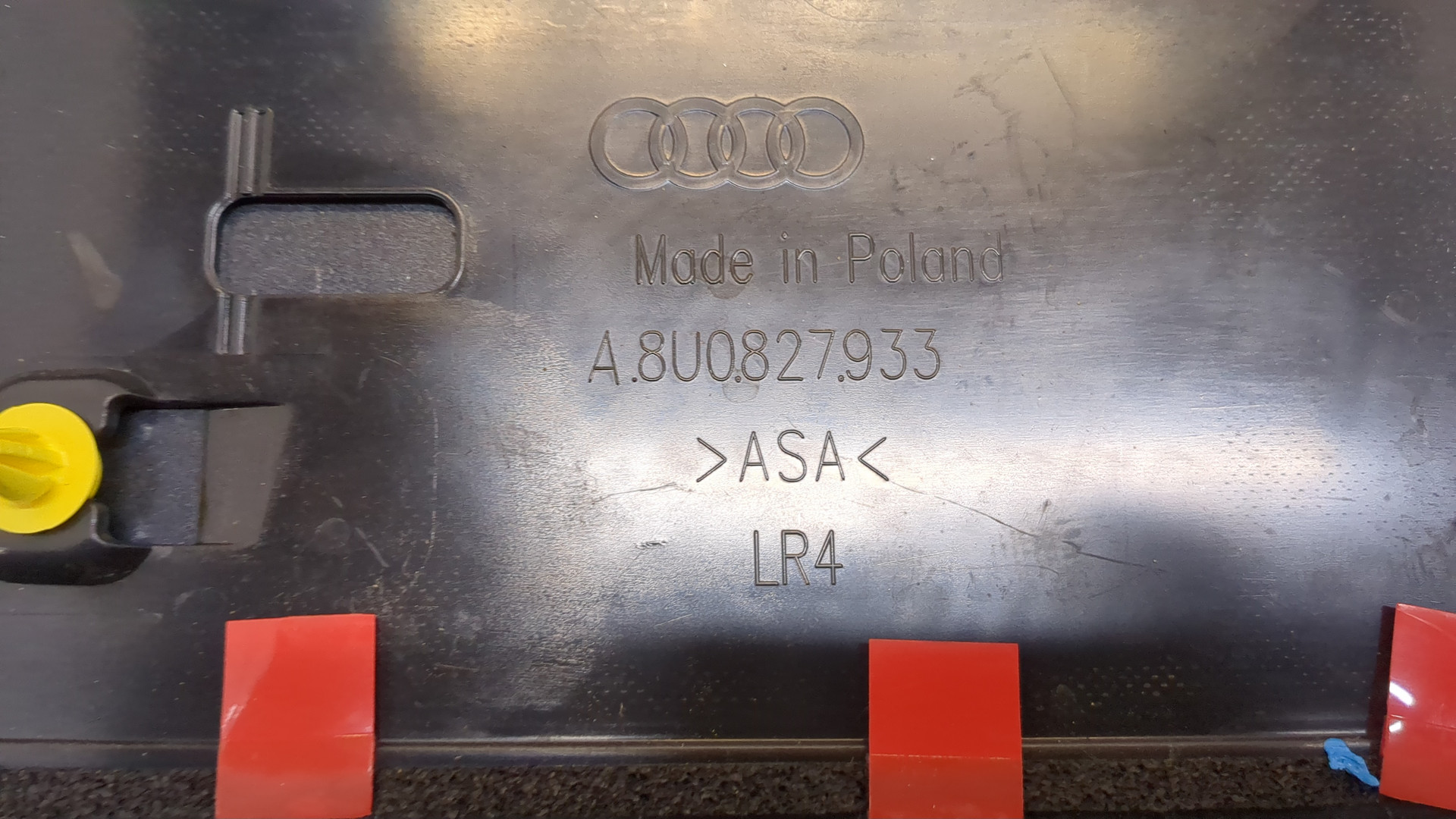 Спойлер переднего бампера