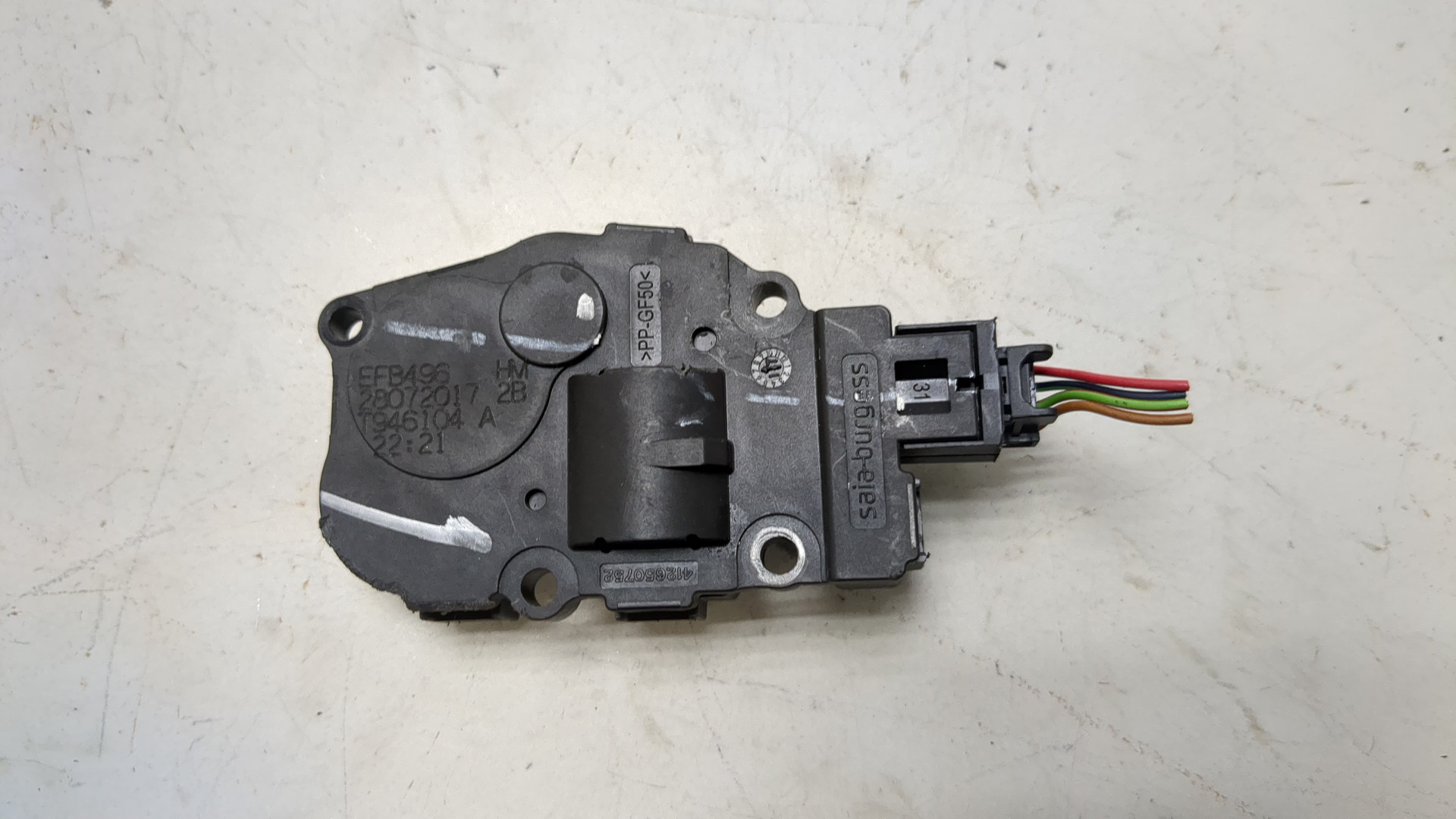 Моторчик заслонки печки