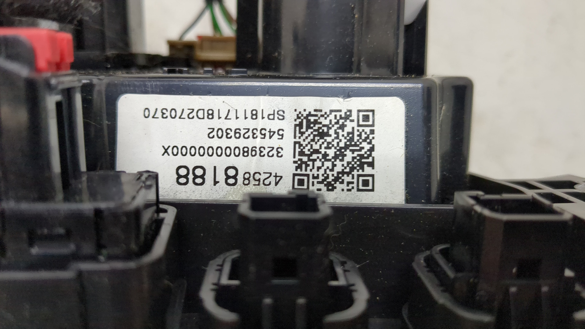 Переключатель отопителя