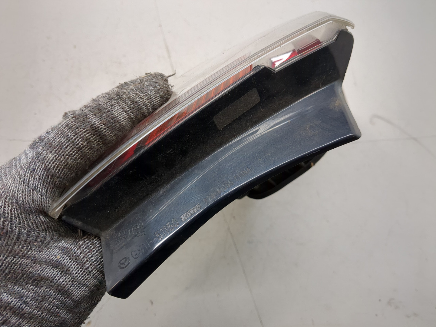 Фонарь задний левый