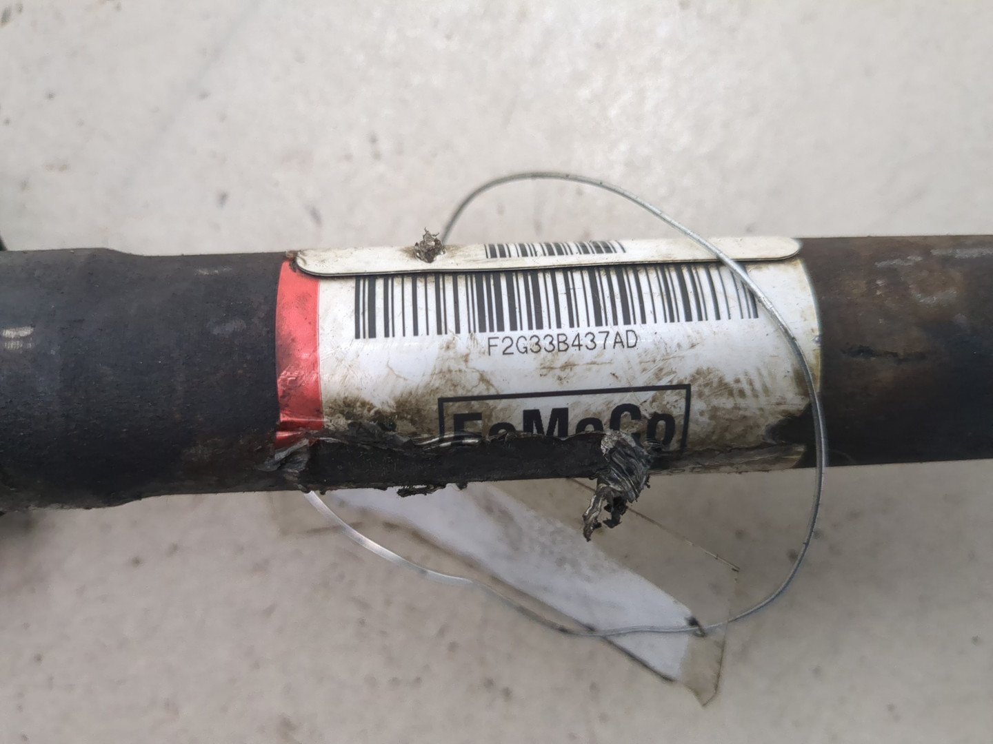 Полуось передняя левая