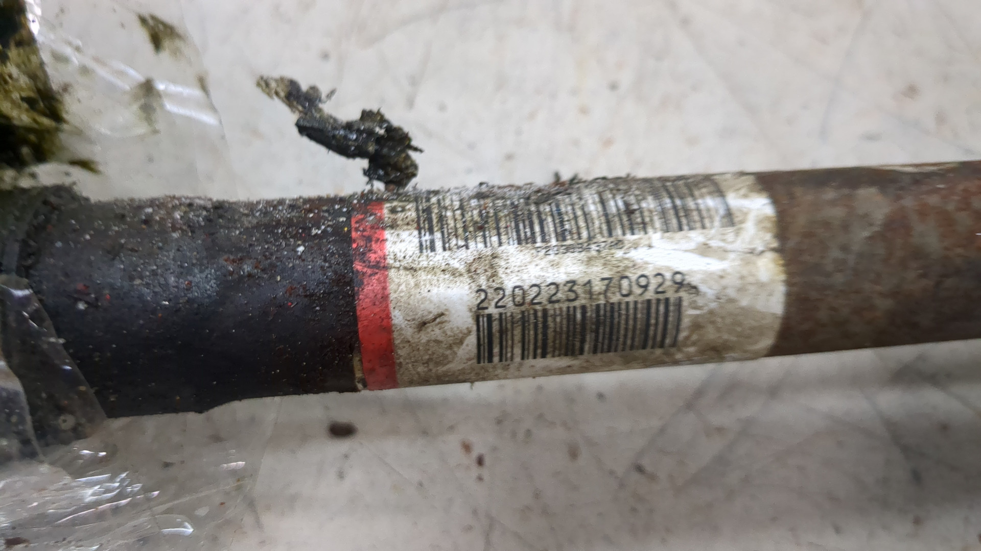 Полуось передняя левая