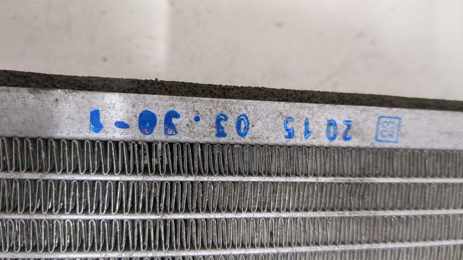 Радиатор охлаждения двигателя основной