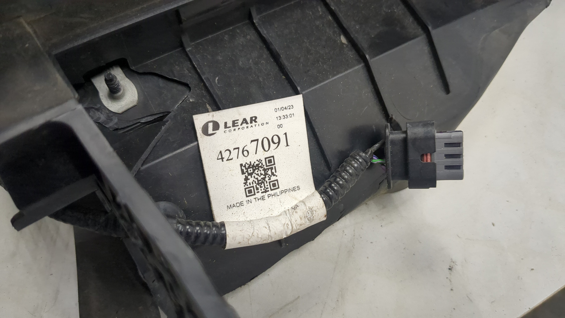 Жалюзи (воздуховод) бампера переднего