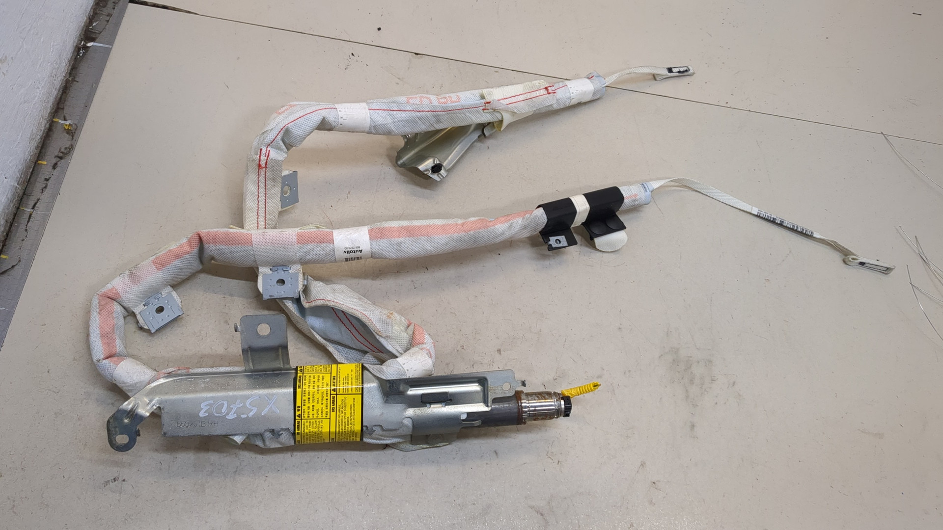 Подушка безопасности боковая (шторка)