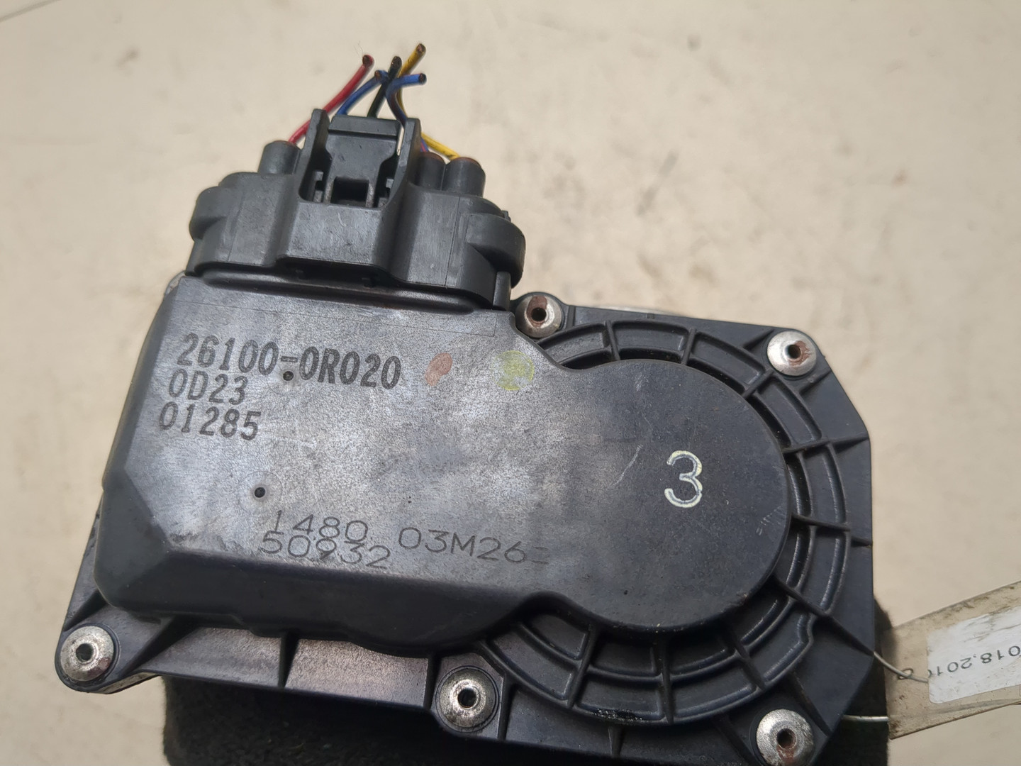 Заслонка дроссельная электрическая