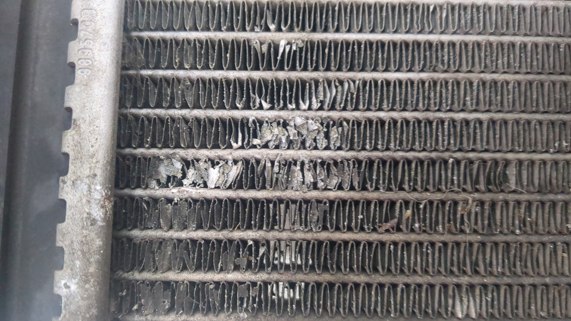 Радиатор охлаждения двигателя основной