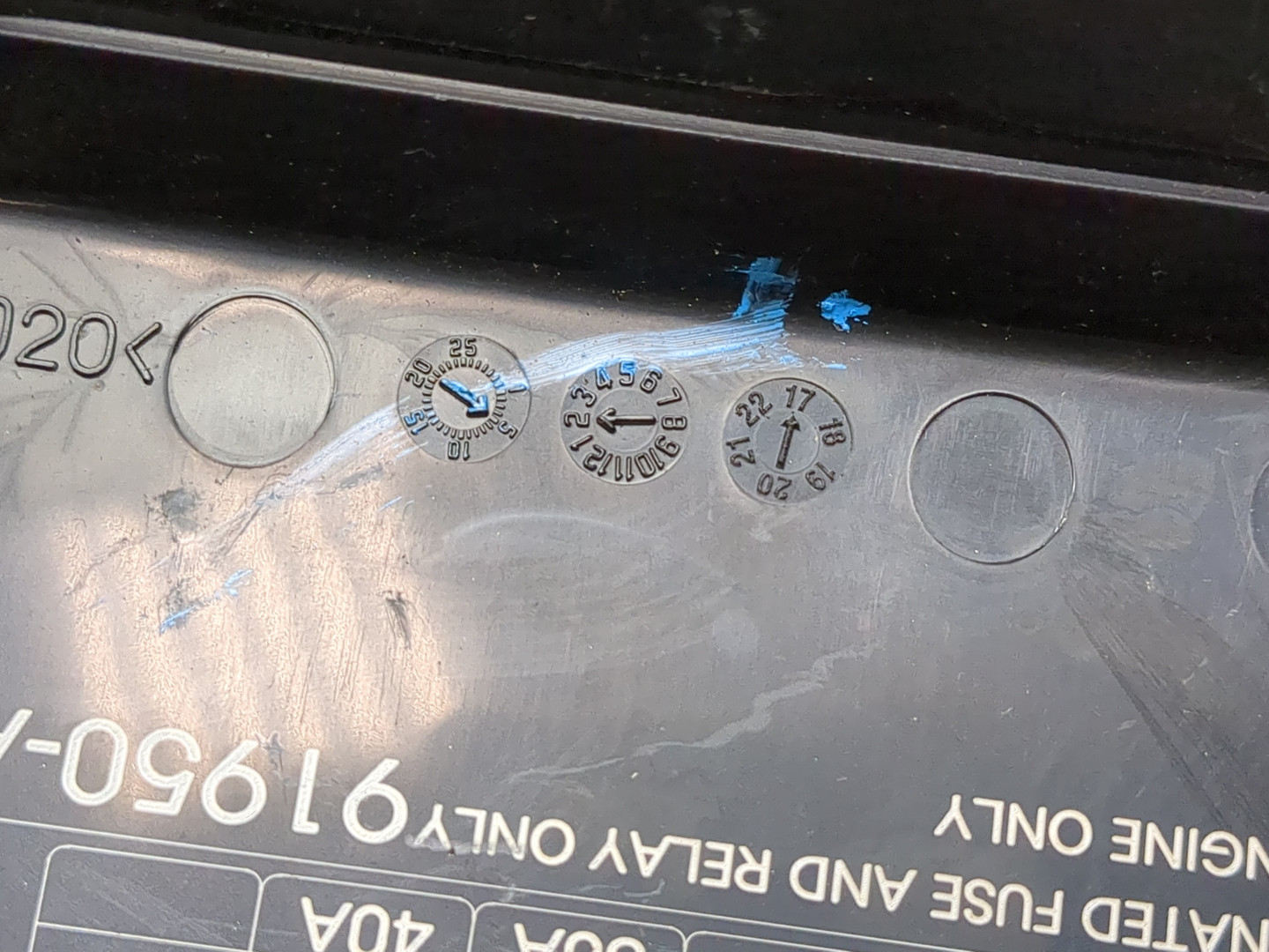 Корпус блока предохранителей