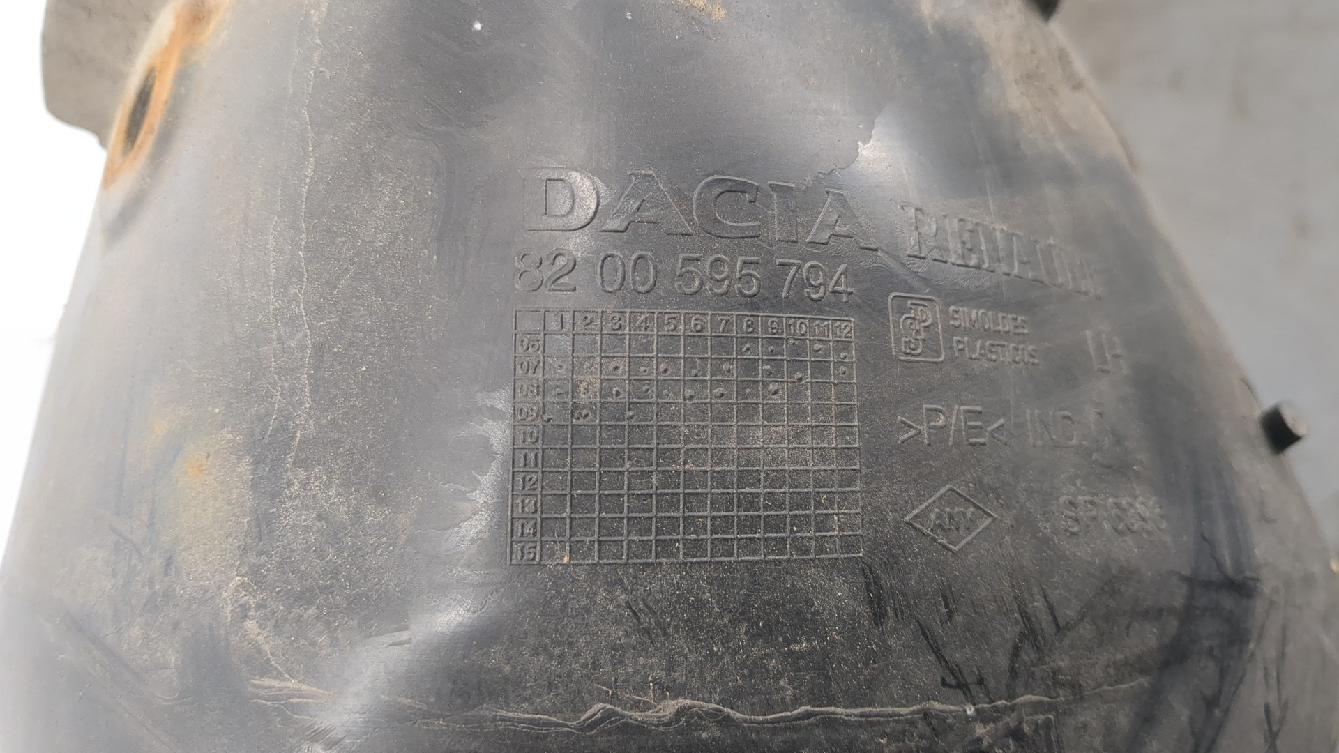 Локер передний левый