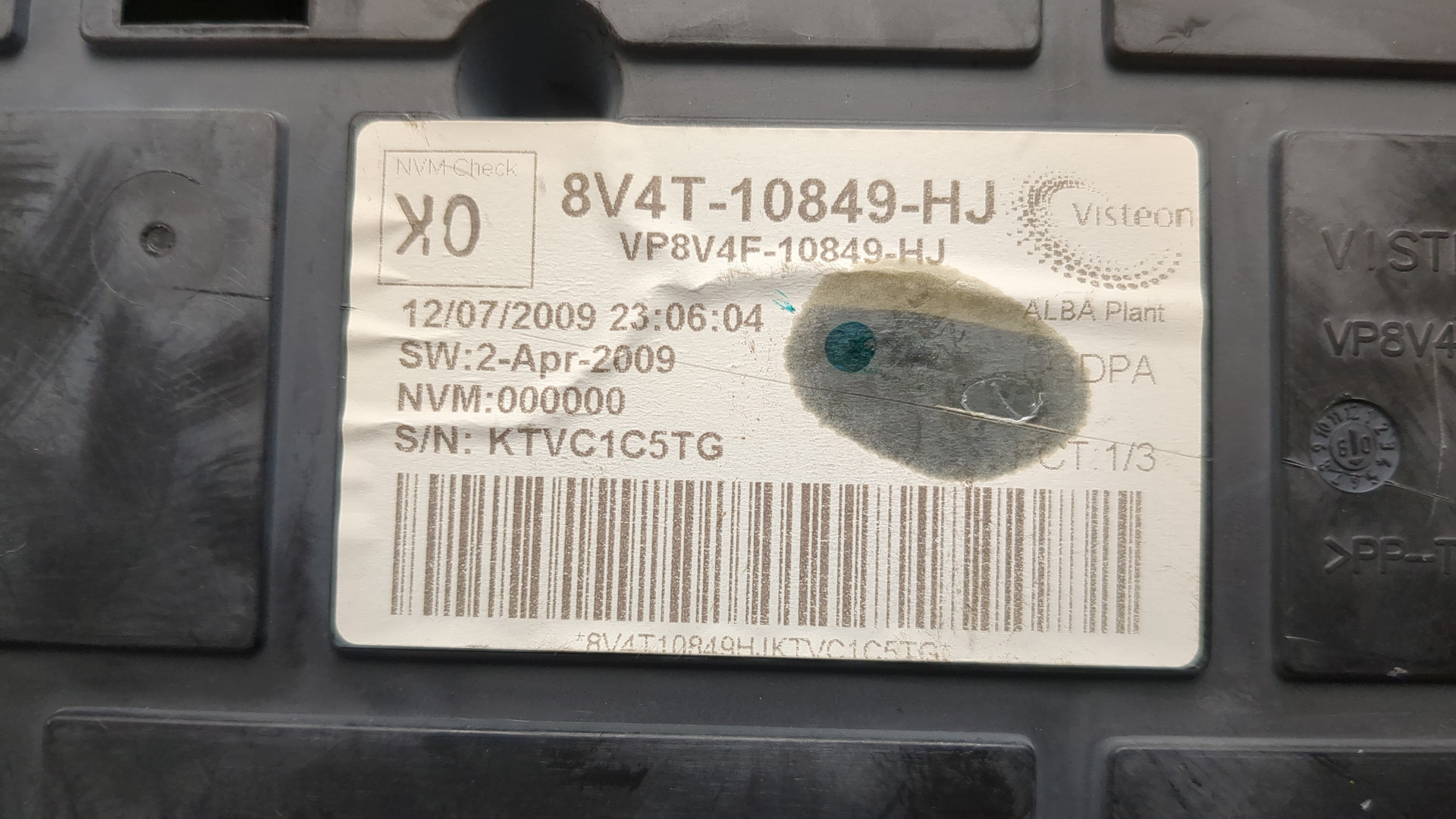 Панель приборов