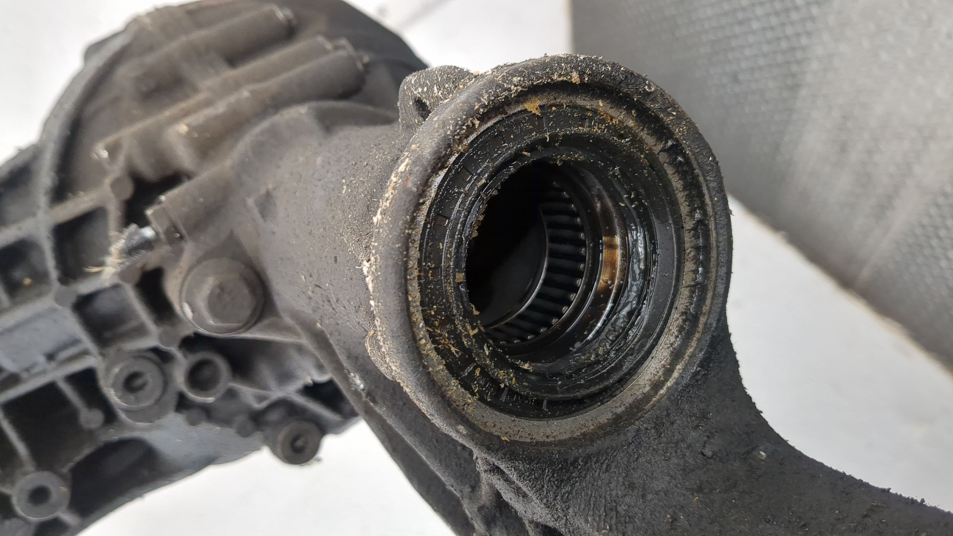 Редуктор переднего моста