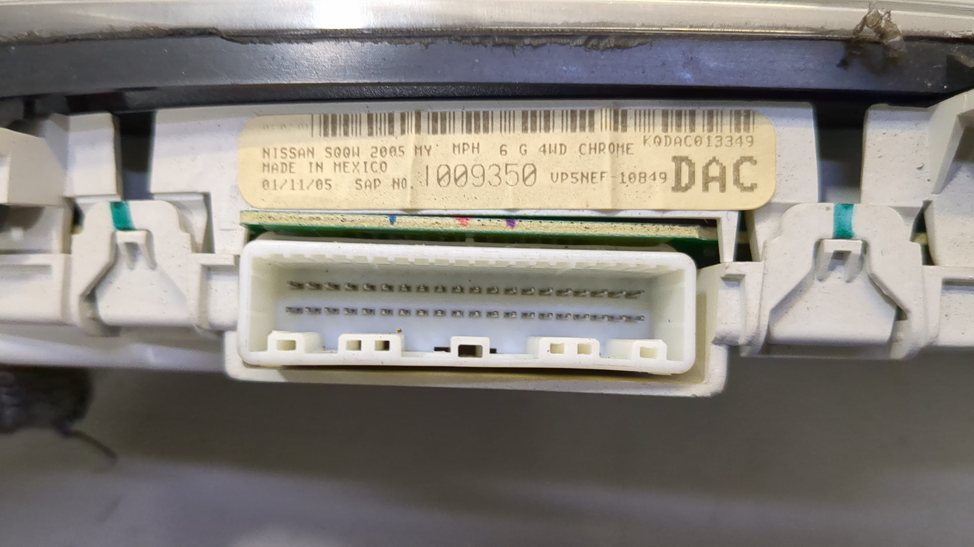 Панель приборов