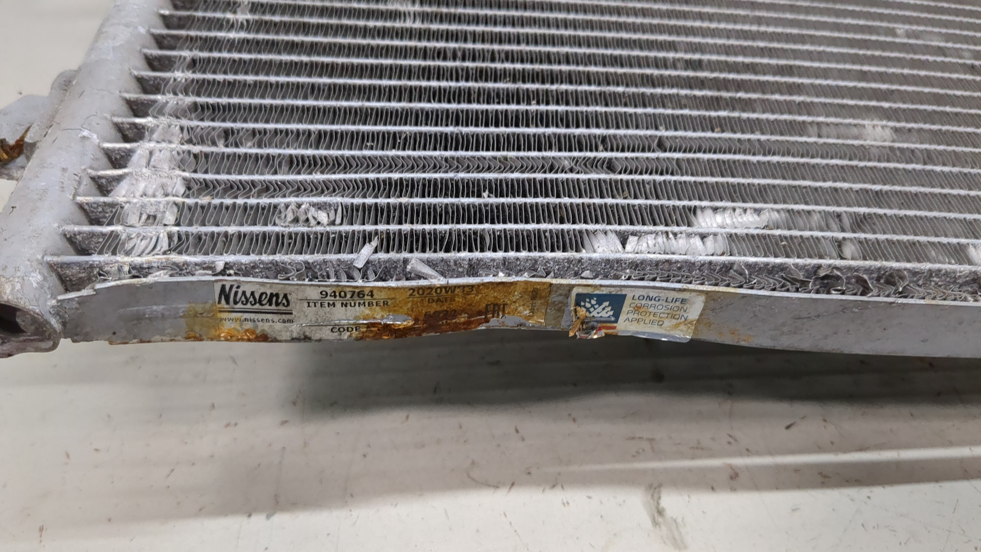 Радиатор кондиционера / конденсер