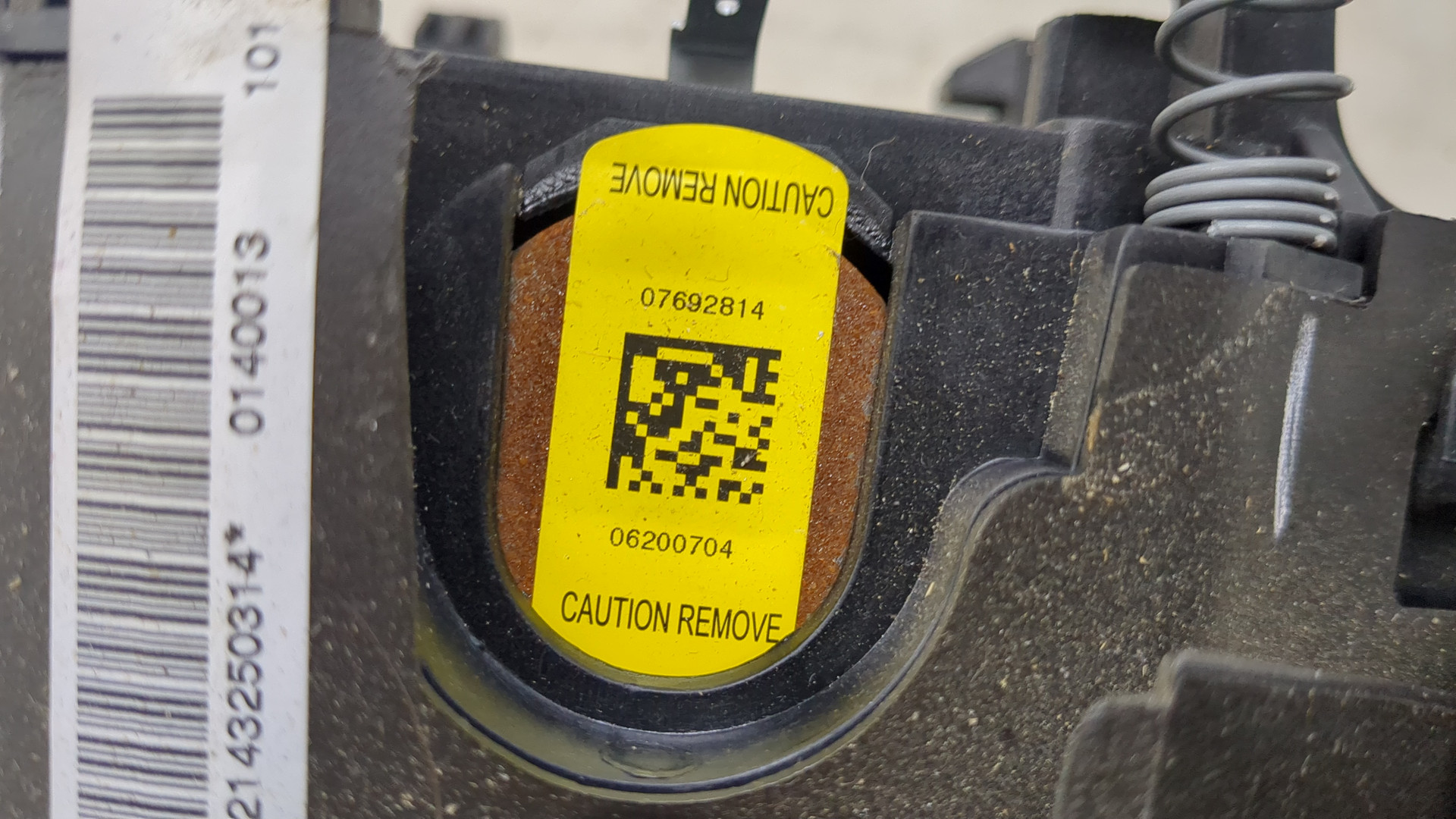 Подушка безопасности в рулевое колесо