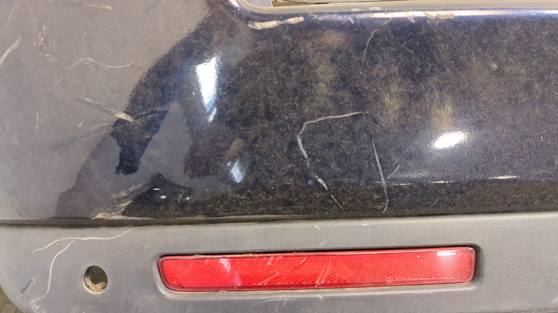 Бампер задний