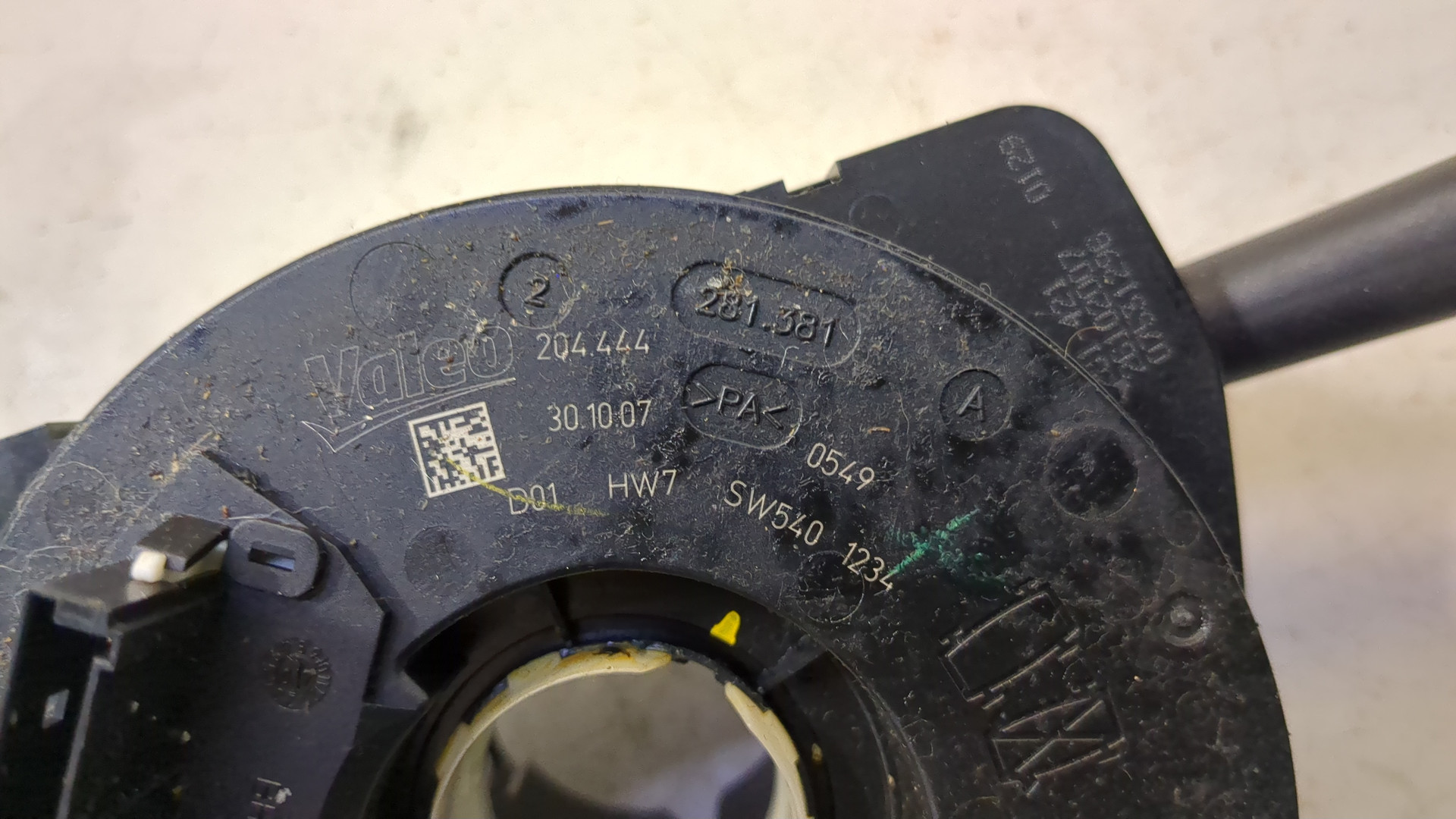 Переключатель подрулевой