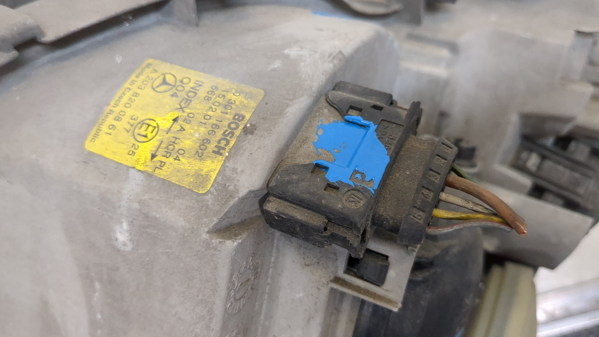 Фара правая