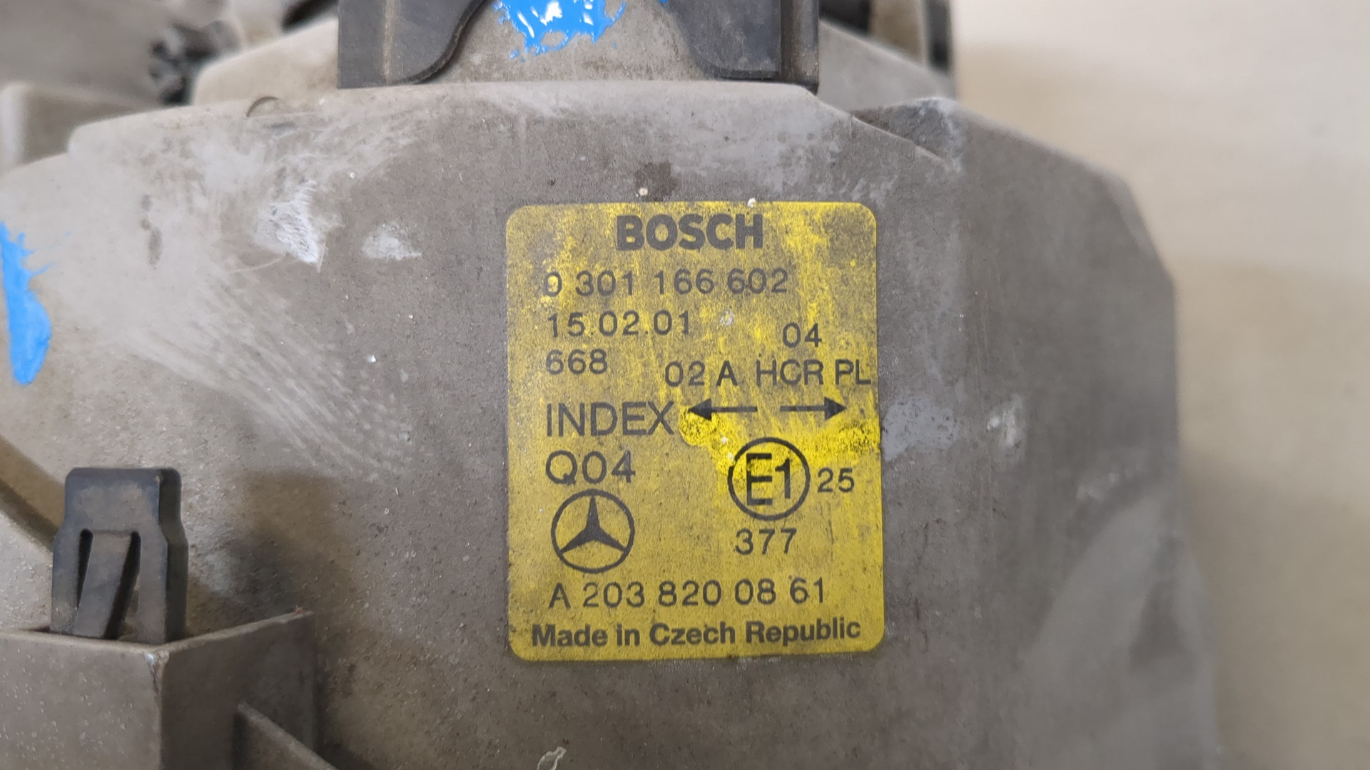 Фара правая