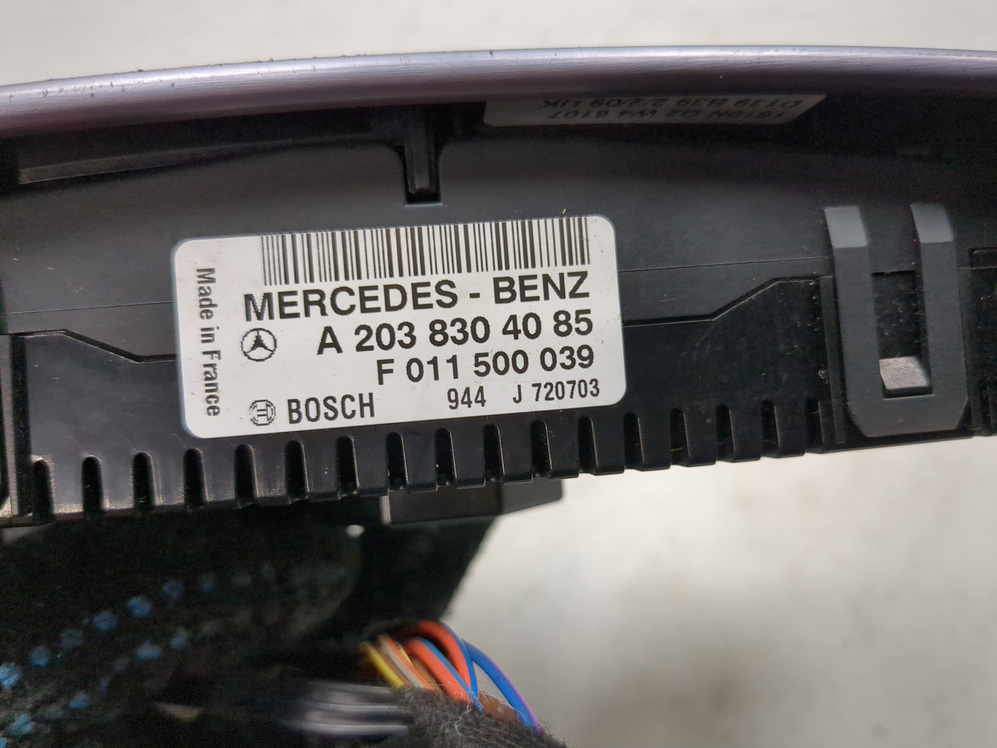 Переключатель отопителя