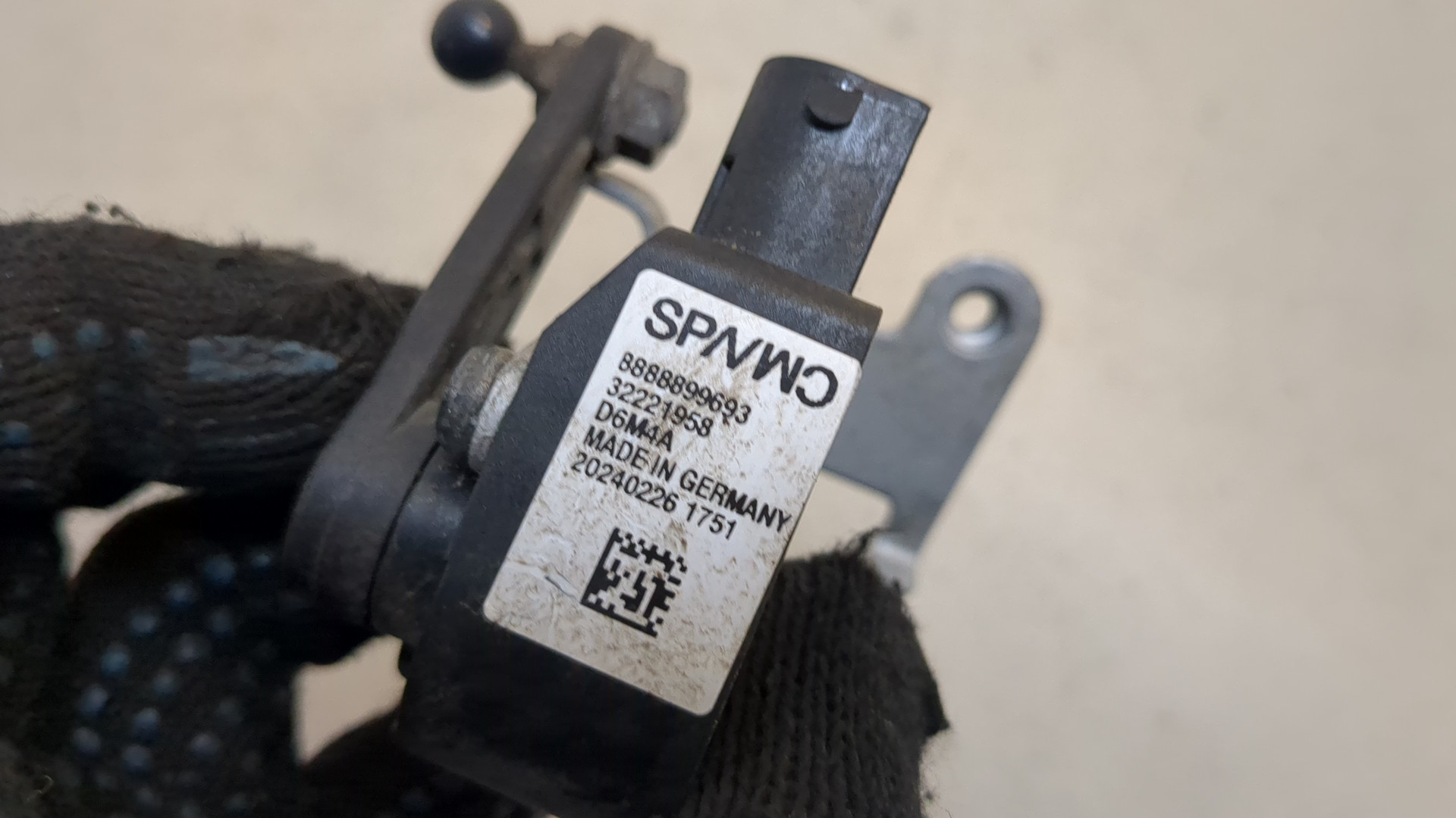 Датчик регулировки дорож. просвета