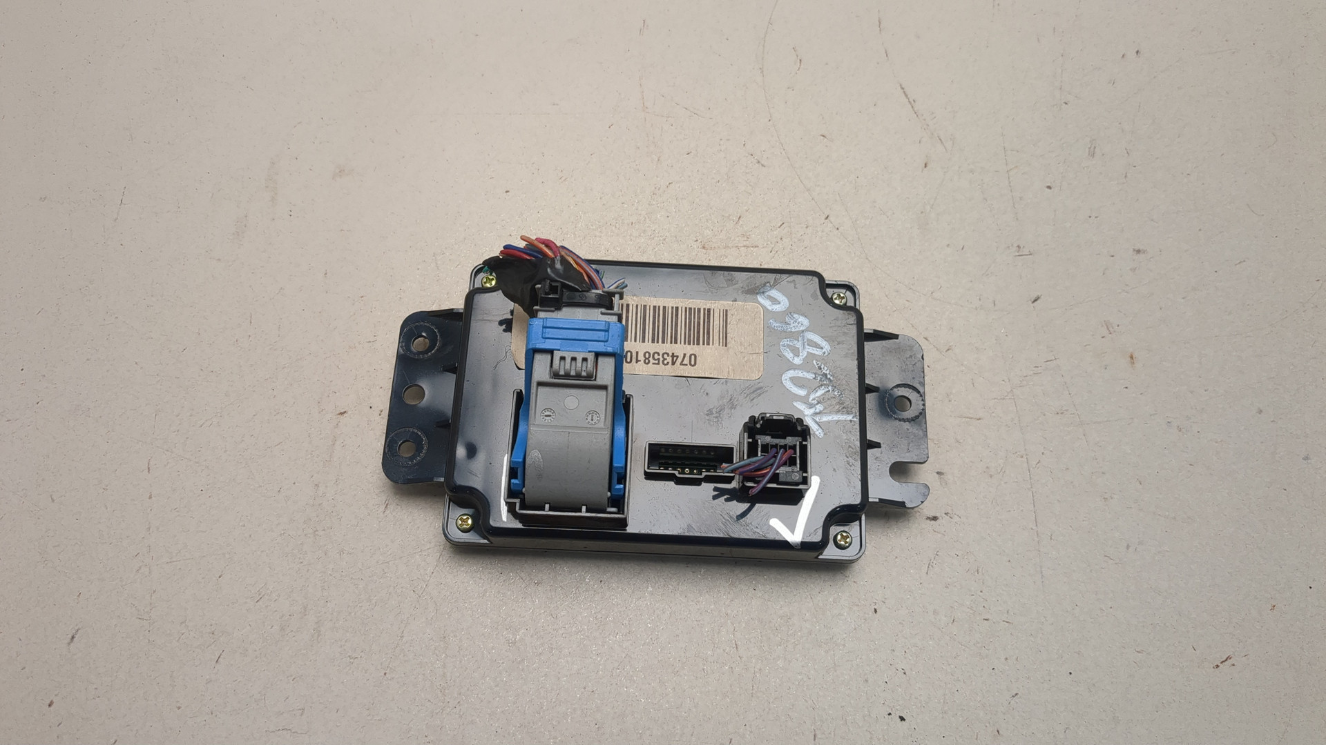 Блок управления климатической установкой