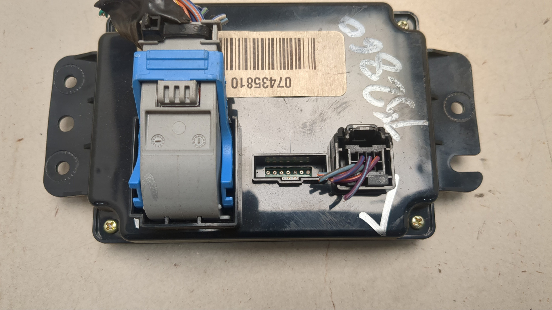 Блок управления климатической установкой