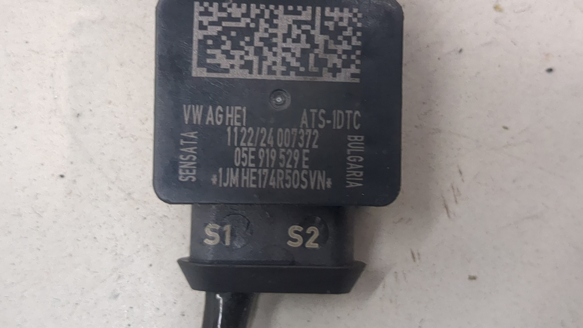 Датчик давления выхлопных газов