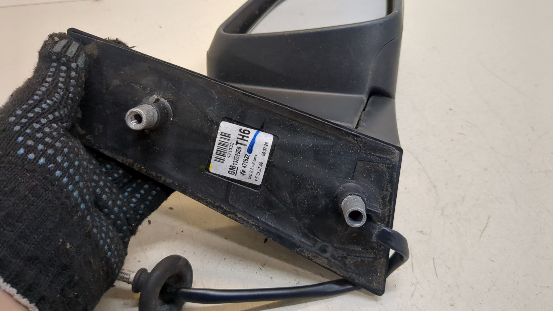 Зеркало правое электрическое