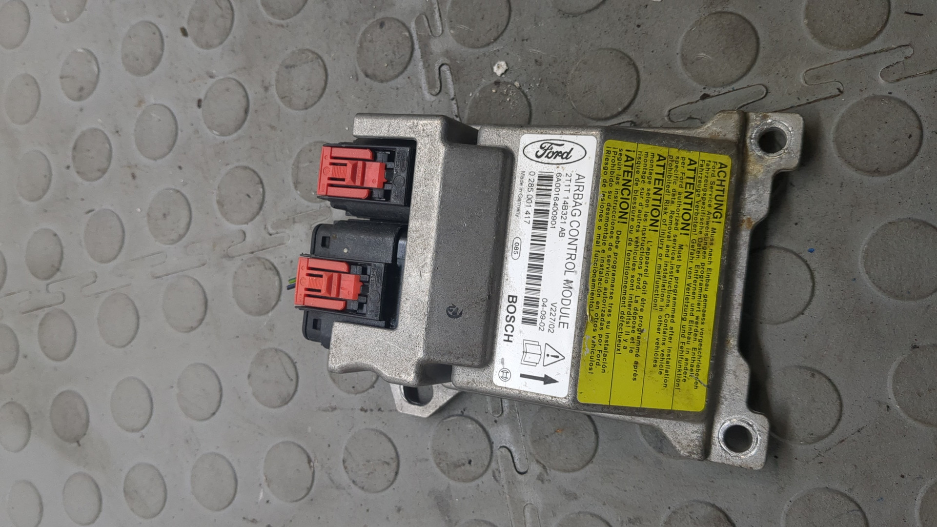 Блок управления подушек безопасности (AIR BAG)