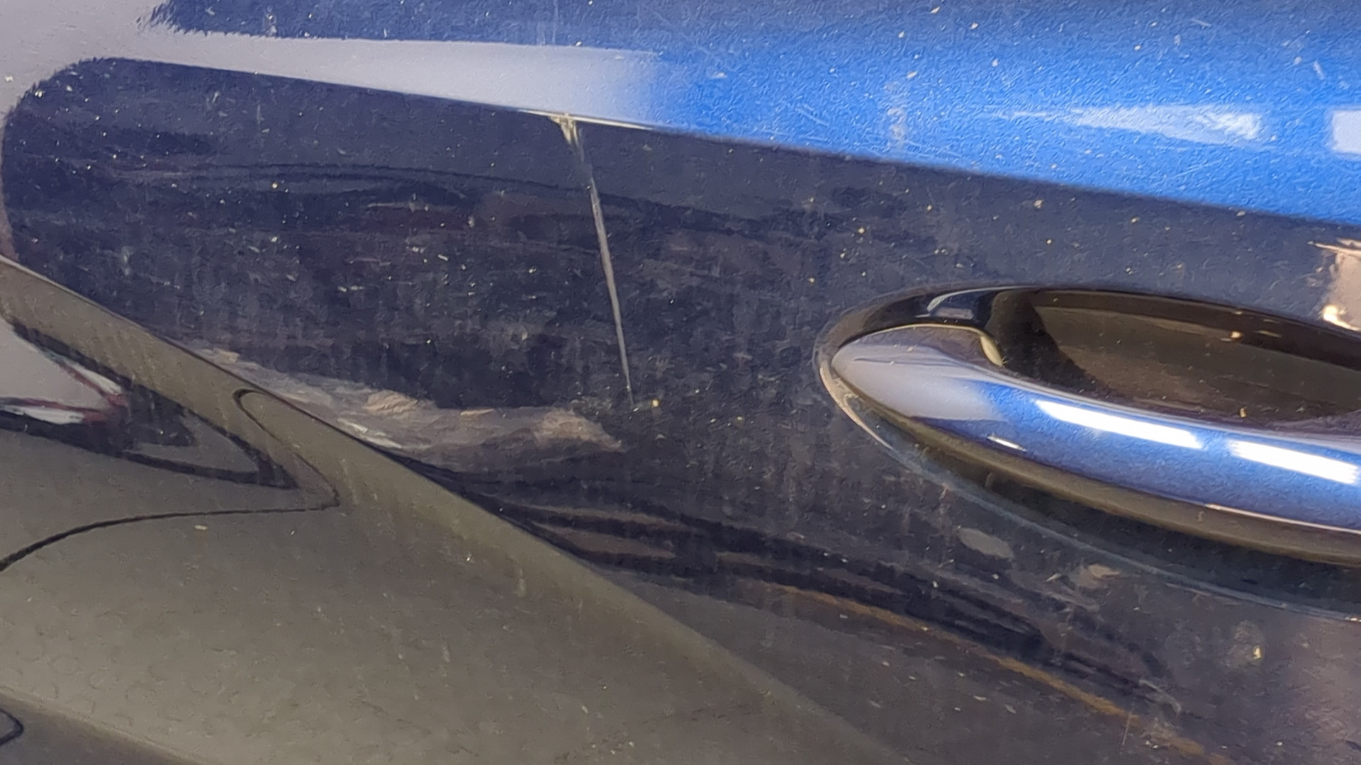 Дверь задняя левая