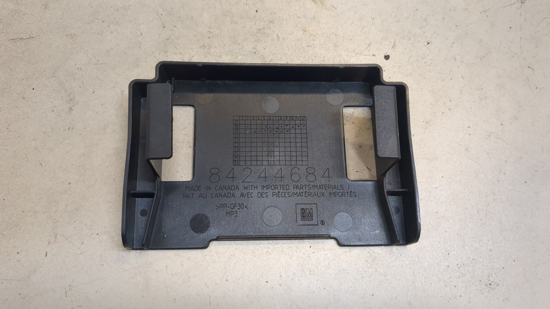 Кронштейн электронного блока управления / контроля