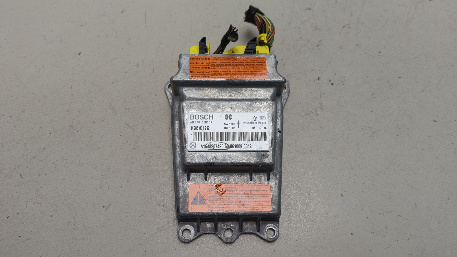 Блок управления подушек безопасности (AIR BAG)