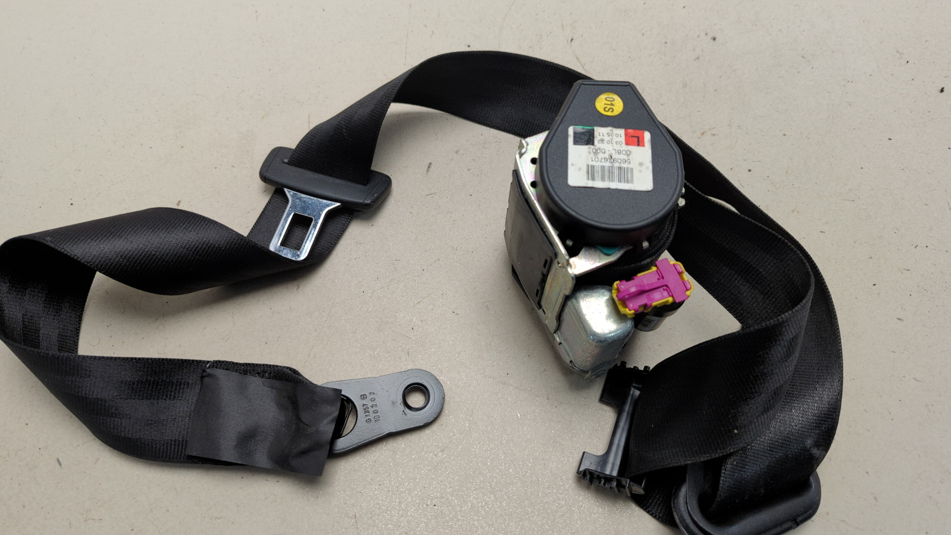 Ремень безопасности