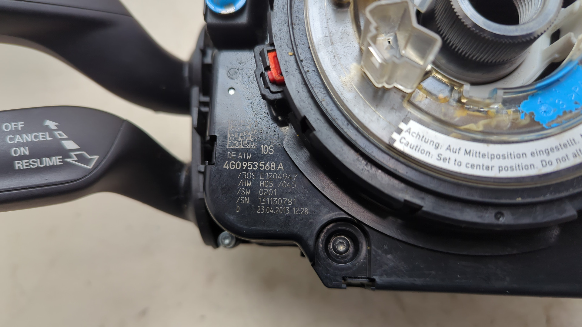 Переключатель подрулевой