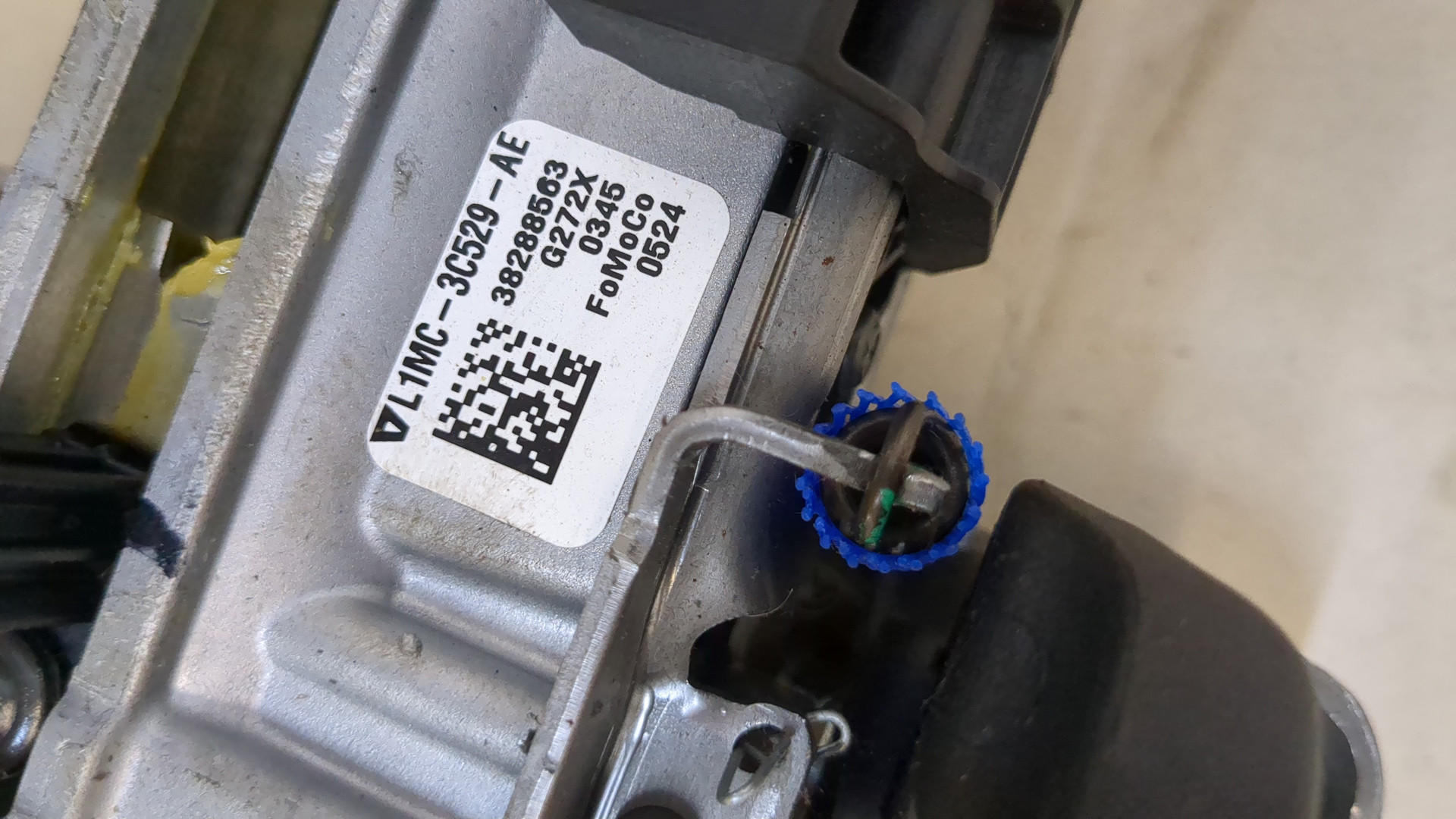 Колонка рулевая