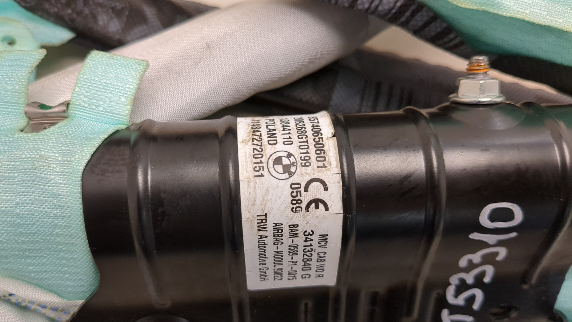 Подушка безопасности боковая (шторка)