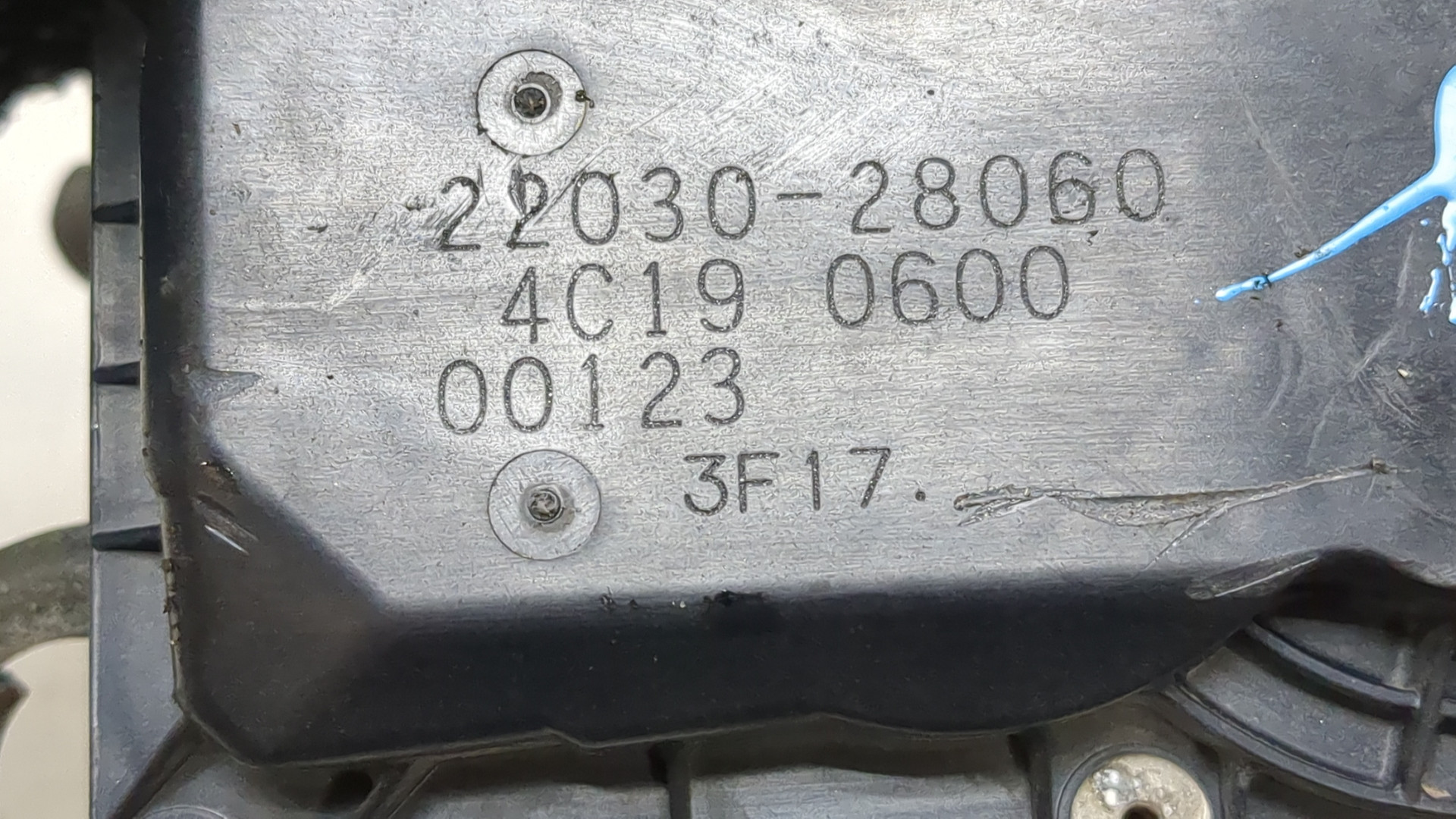 Заслонка дроссельная электрическая