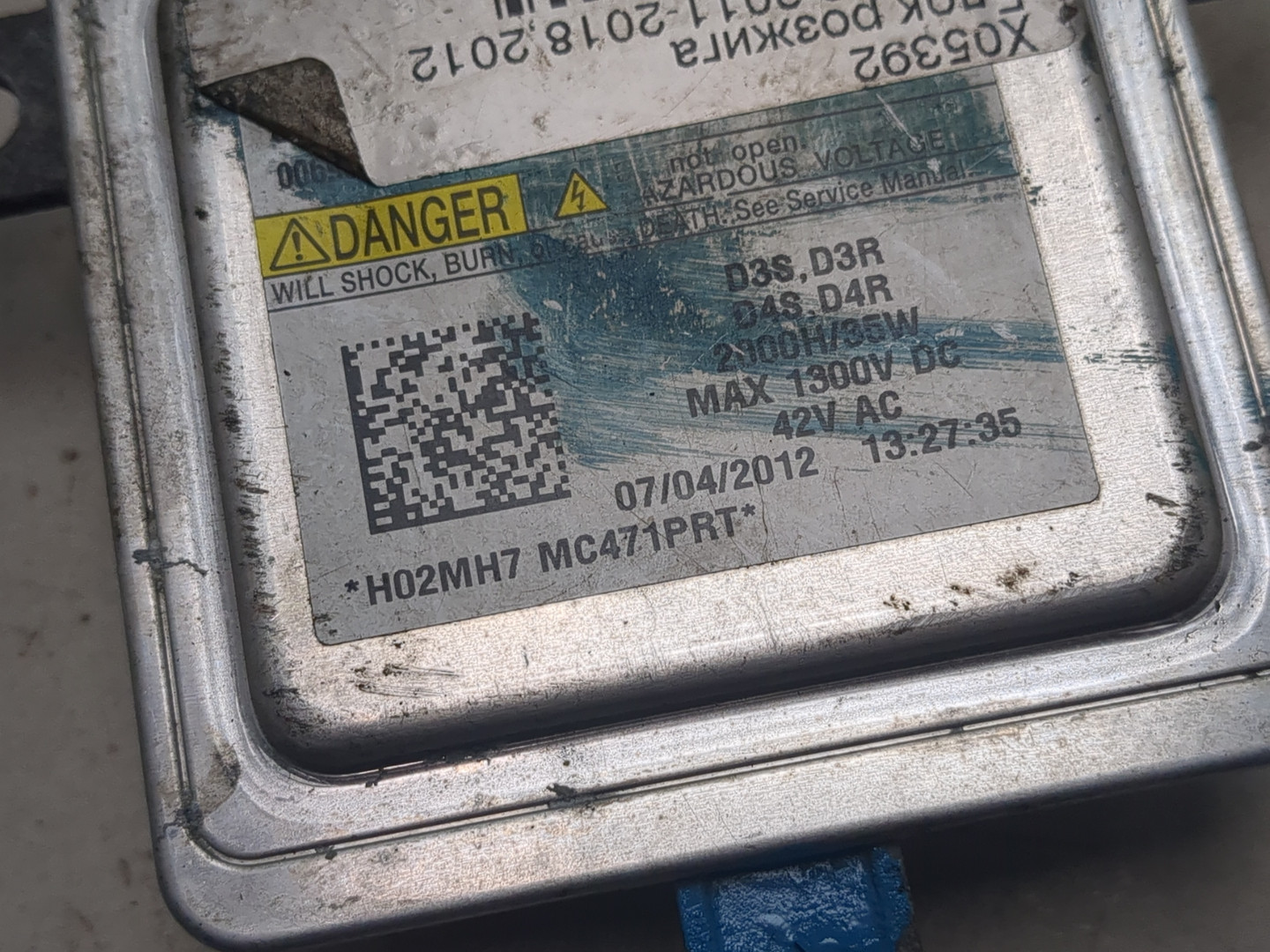 Блок ксеноновой лампы