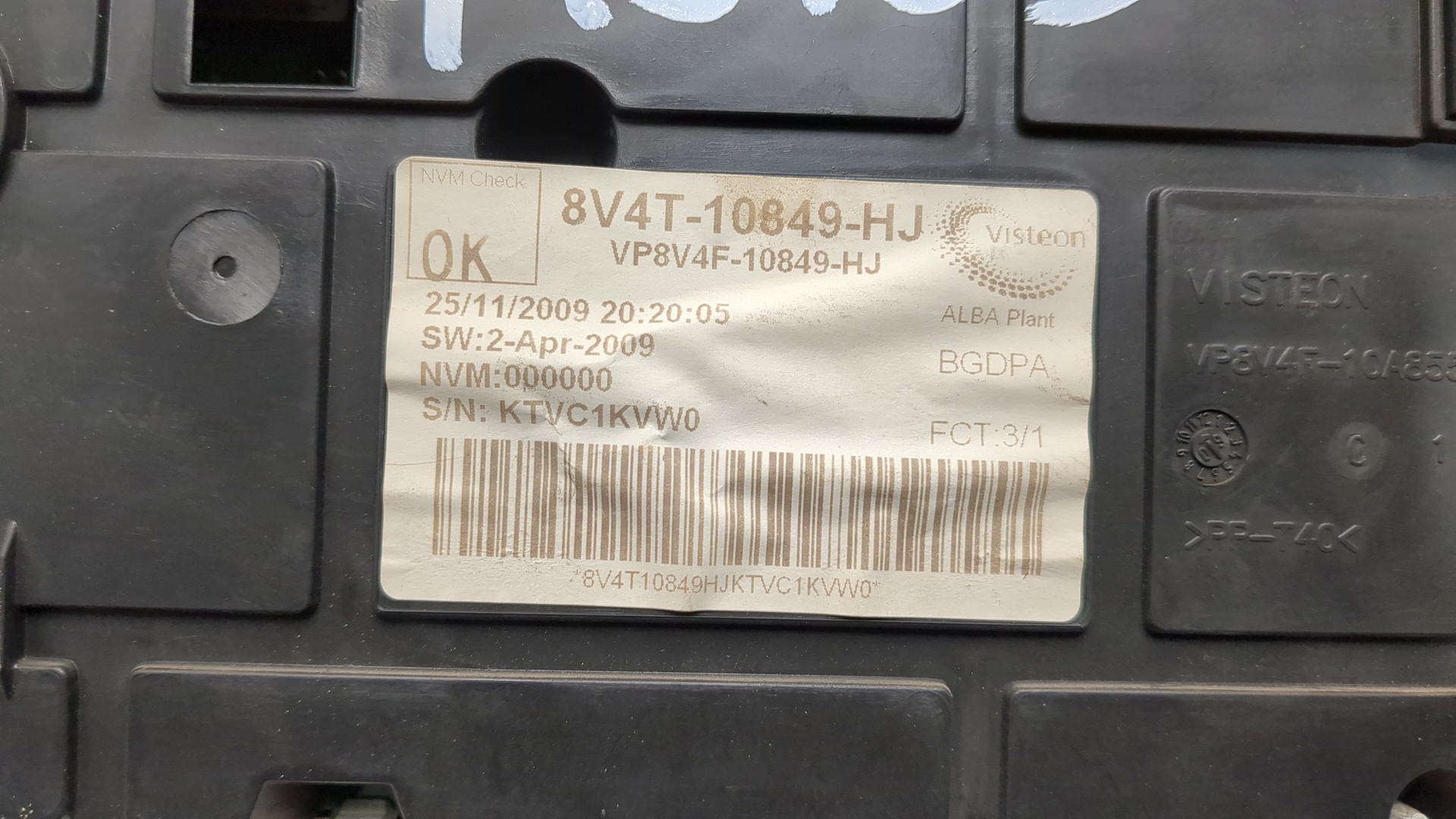 Панель приборов